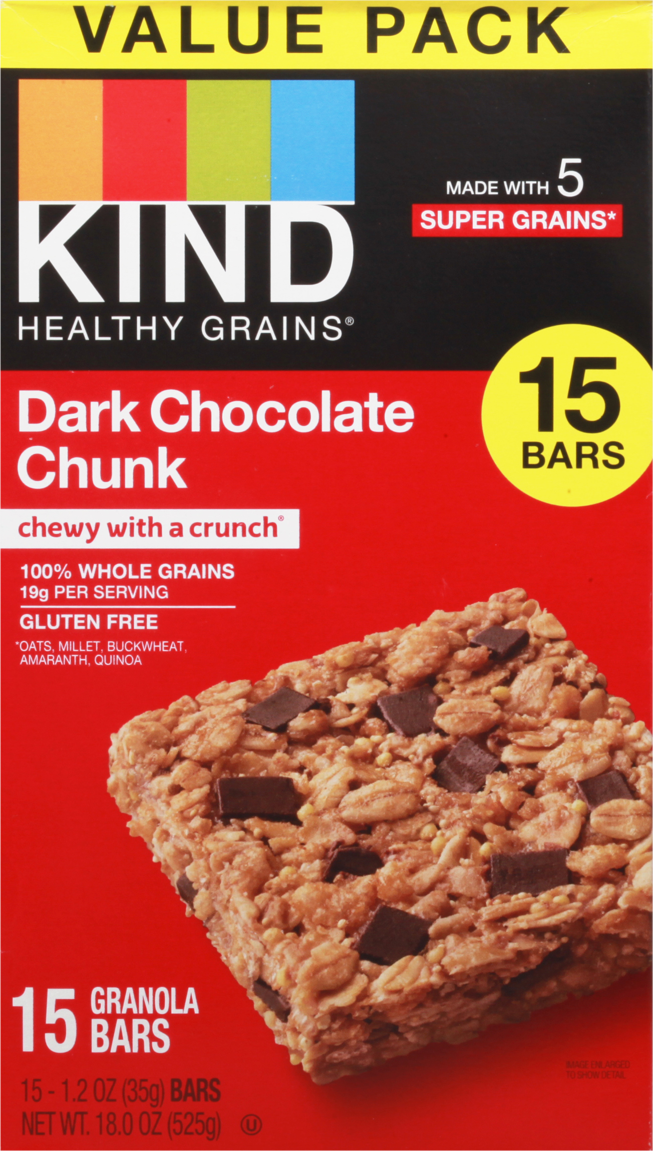 Granola Bars, Dark Chocolate Chunk, Value Pack