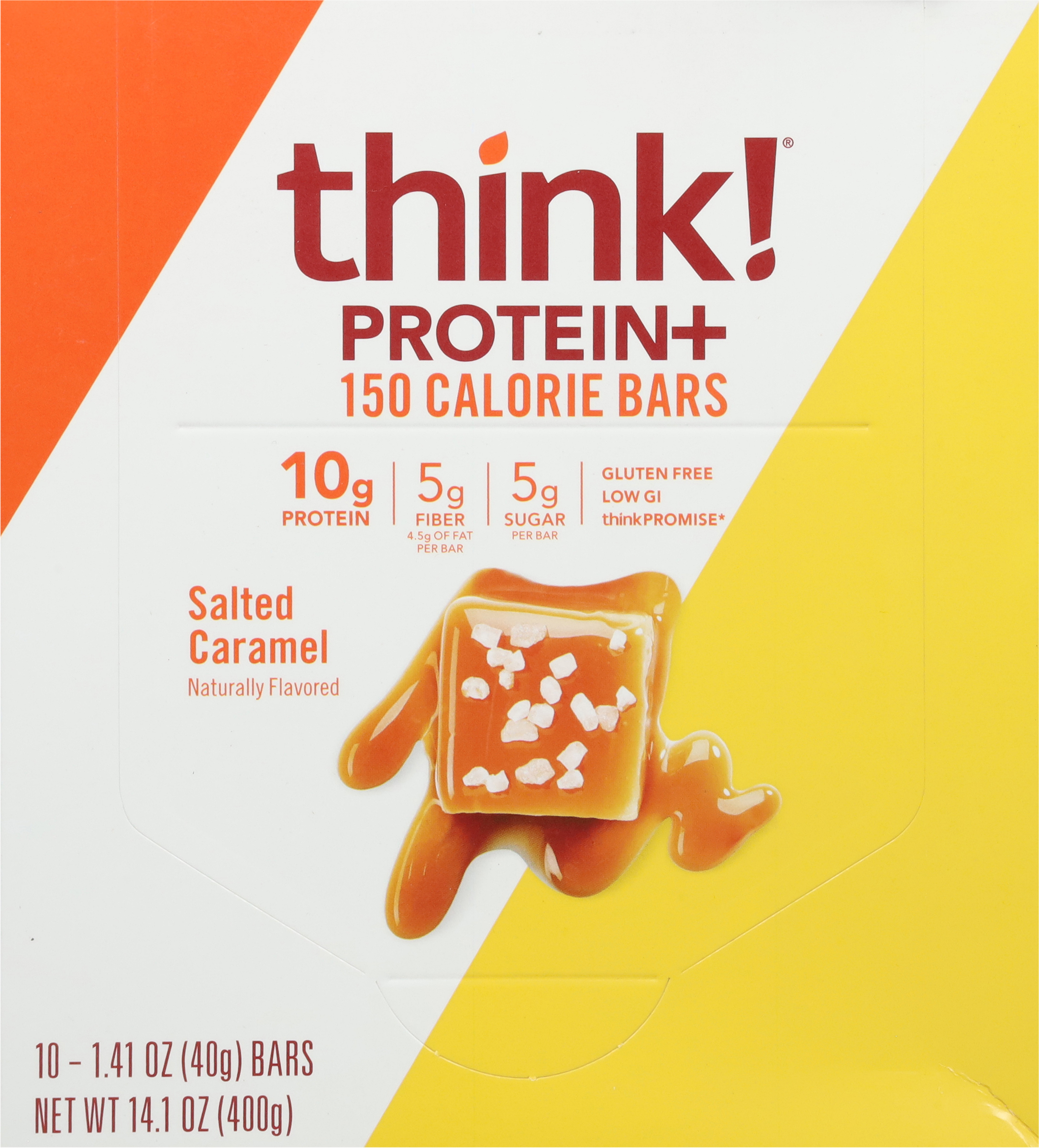 150 Calorie Bars, Salted Caramel, Protein+ image