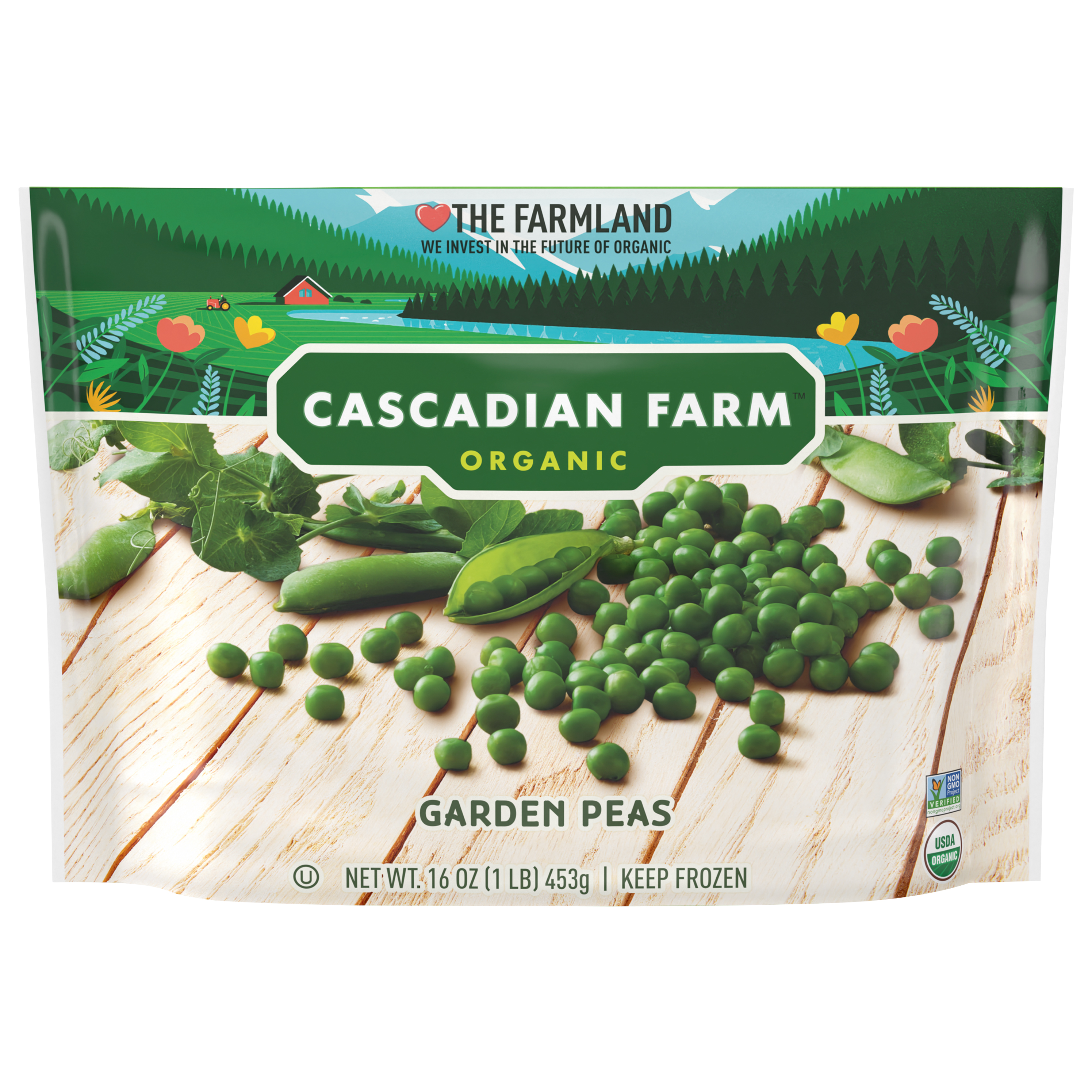 Garden Peas, Organic
