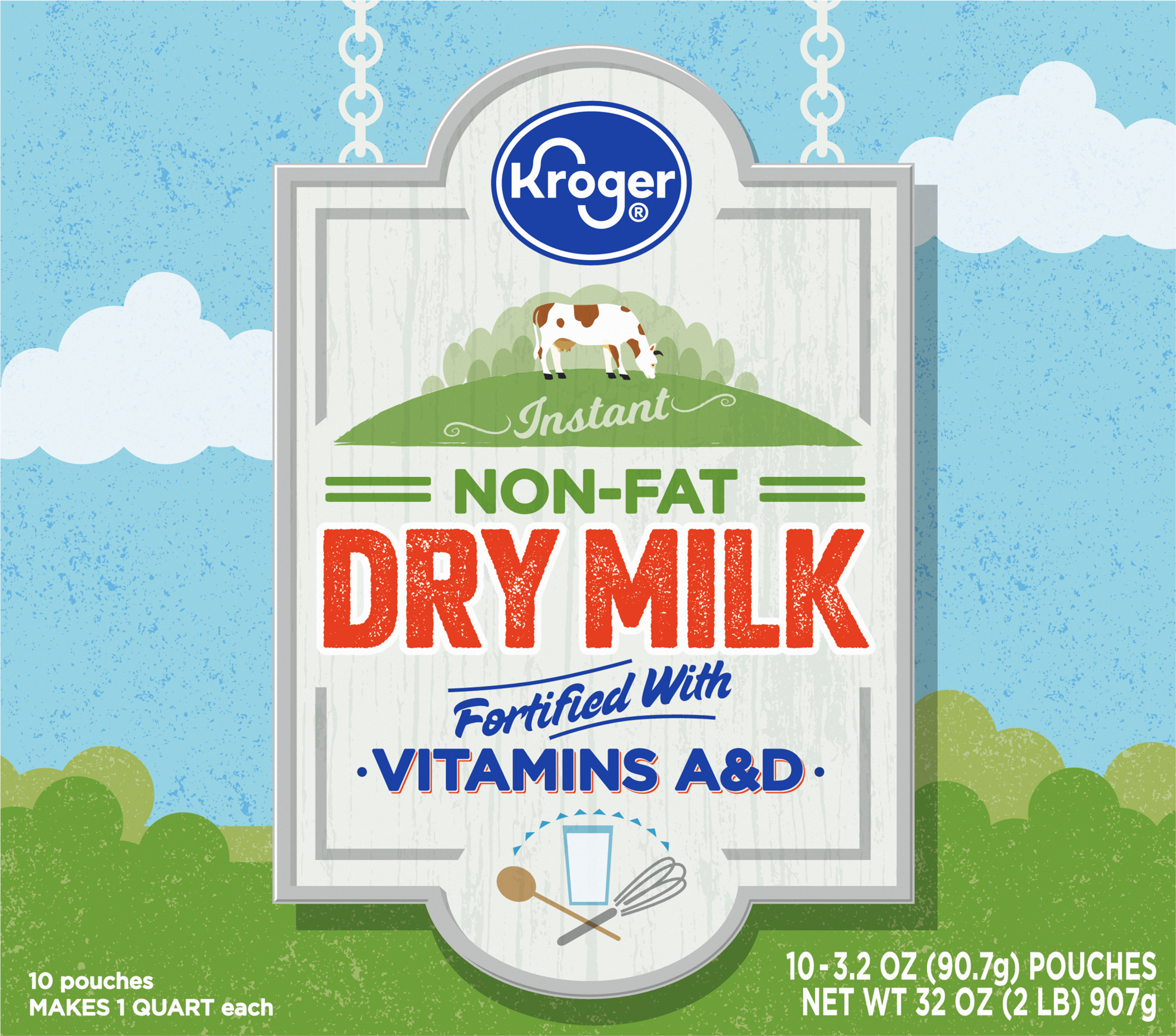 Dry Milk, Non-Fat, Instant