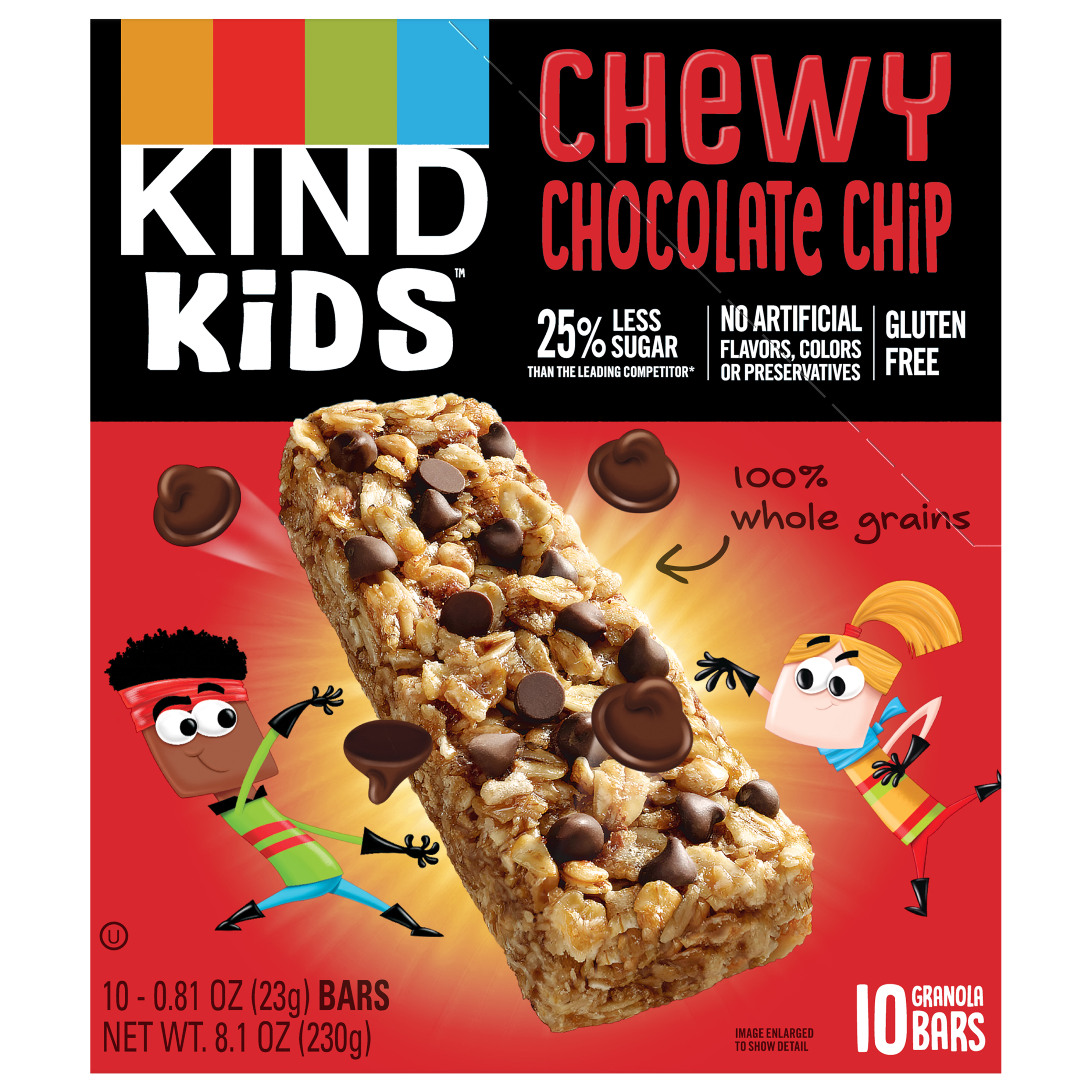Granola Bars, Chocolate Chip, Chewy