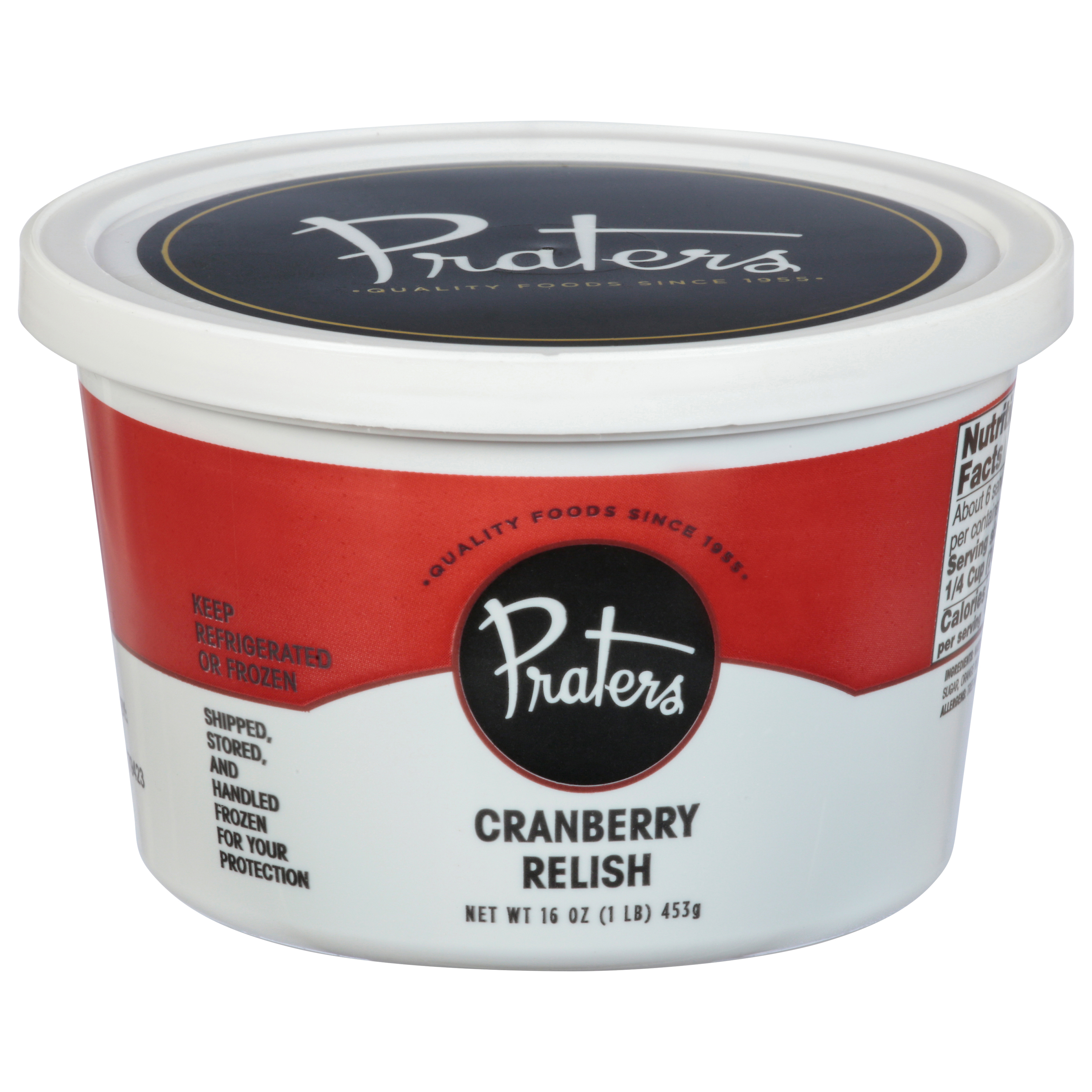 Praters Cranberry Relish 16 Oz
