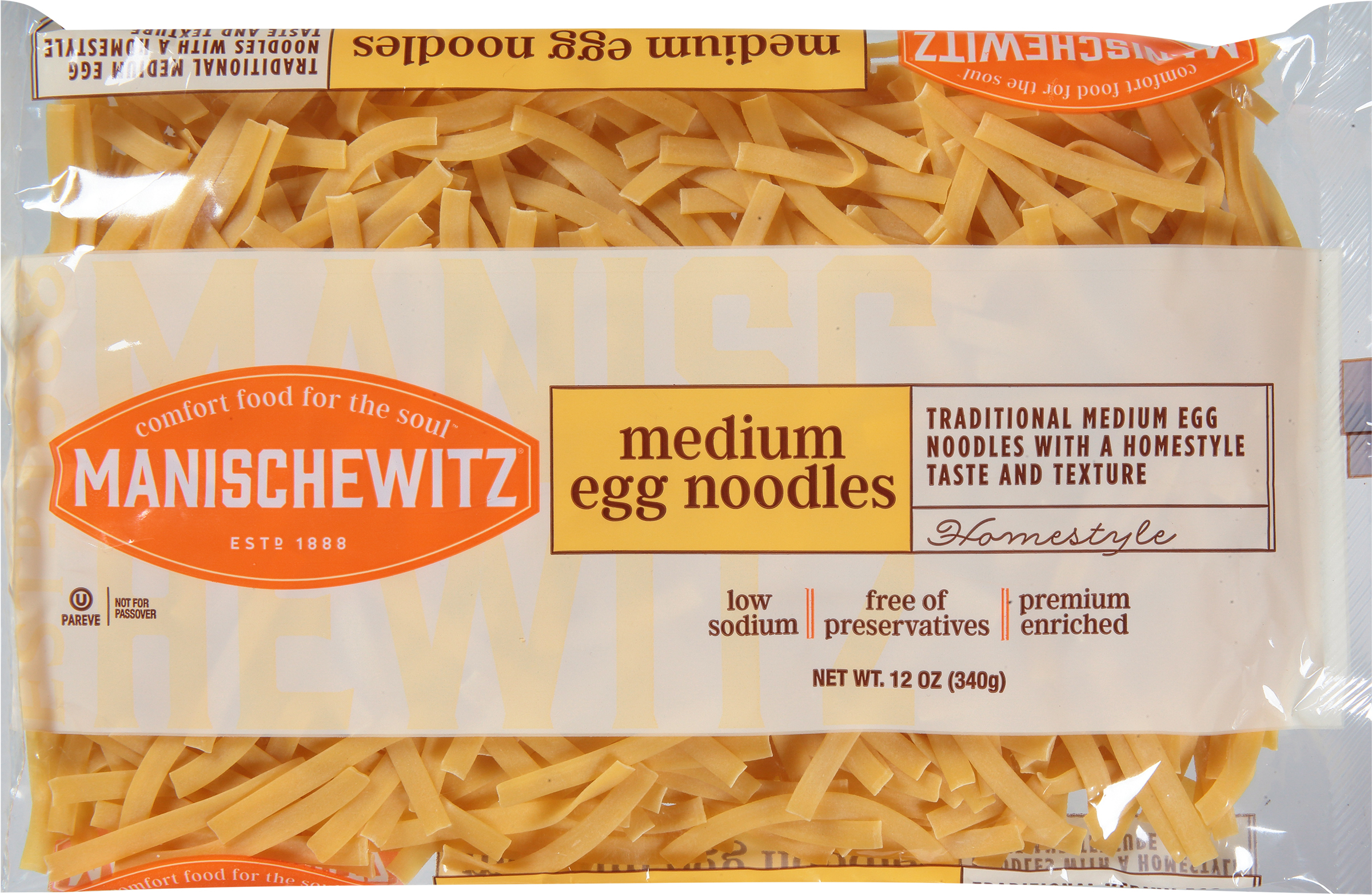 Egg Noodles, Homestyle, Medium