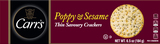 Crackers, Poppy & Sesame, Thin Savoury image