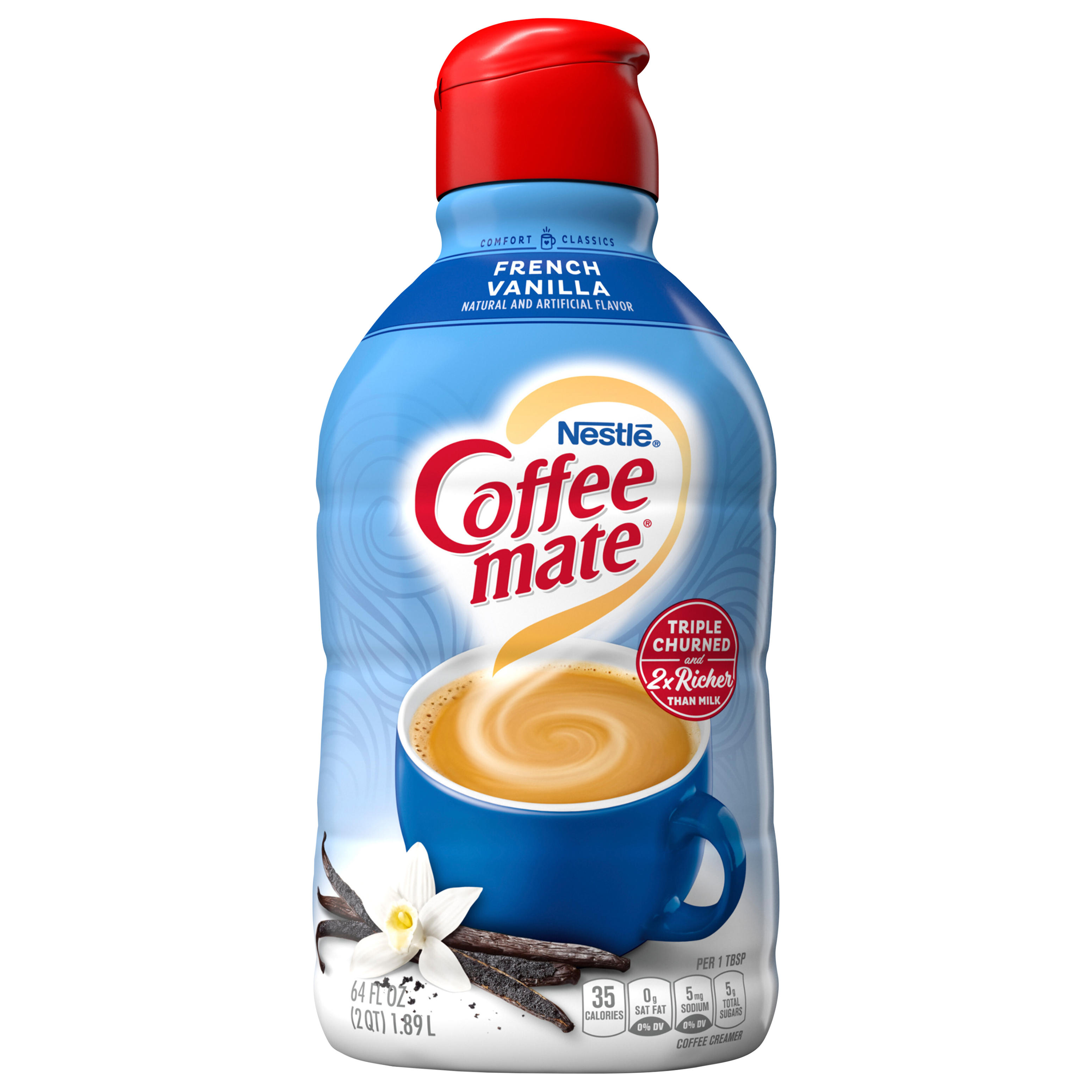 Top 50 most popular coffee creamer