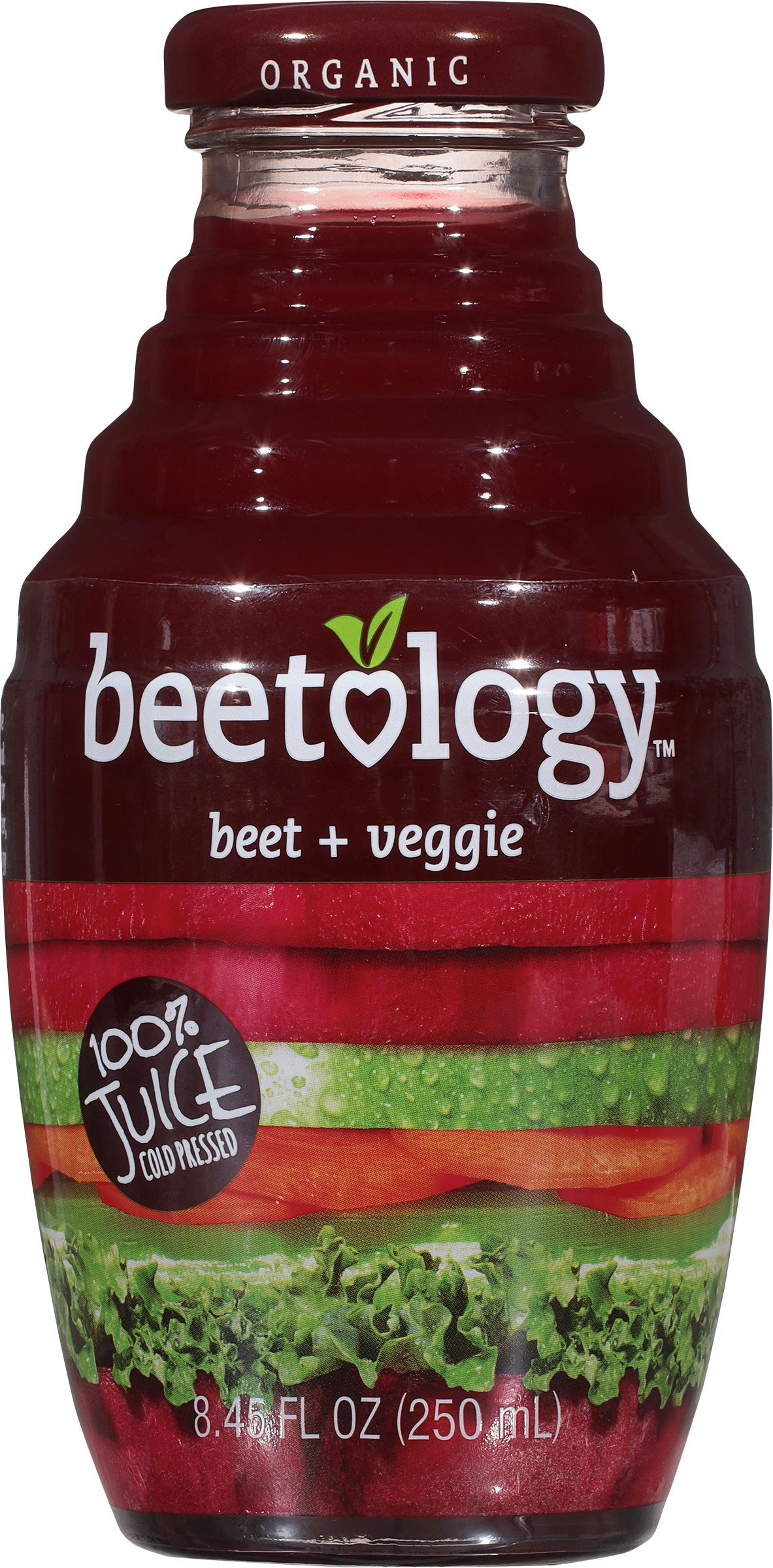 100% Juice, Organic, Beet + Veggie