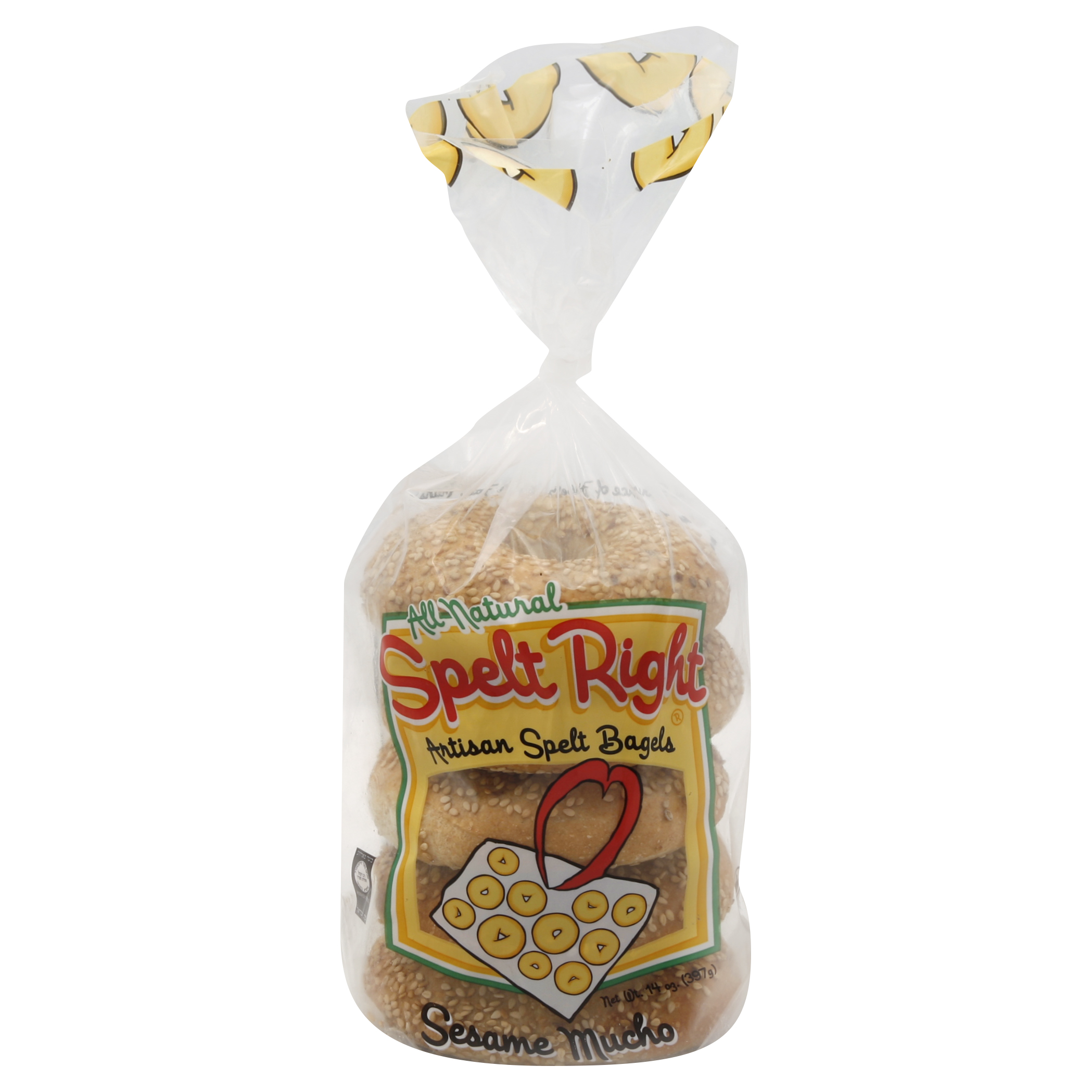 Spelt Right Bagels 14 Oz