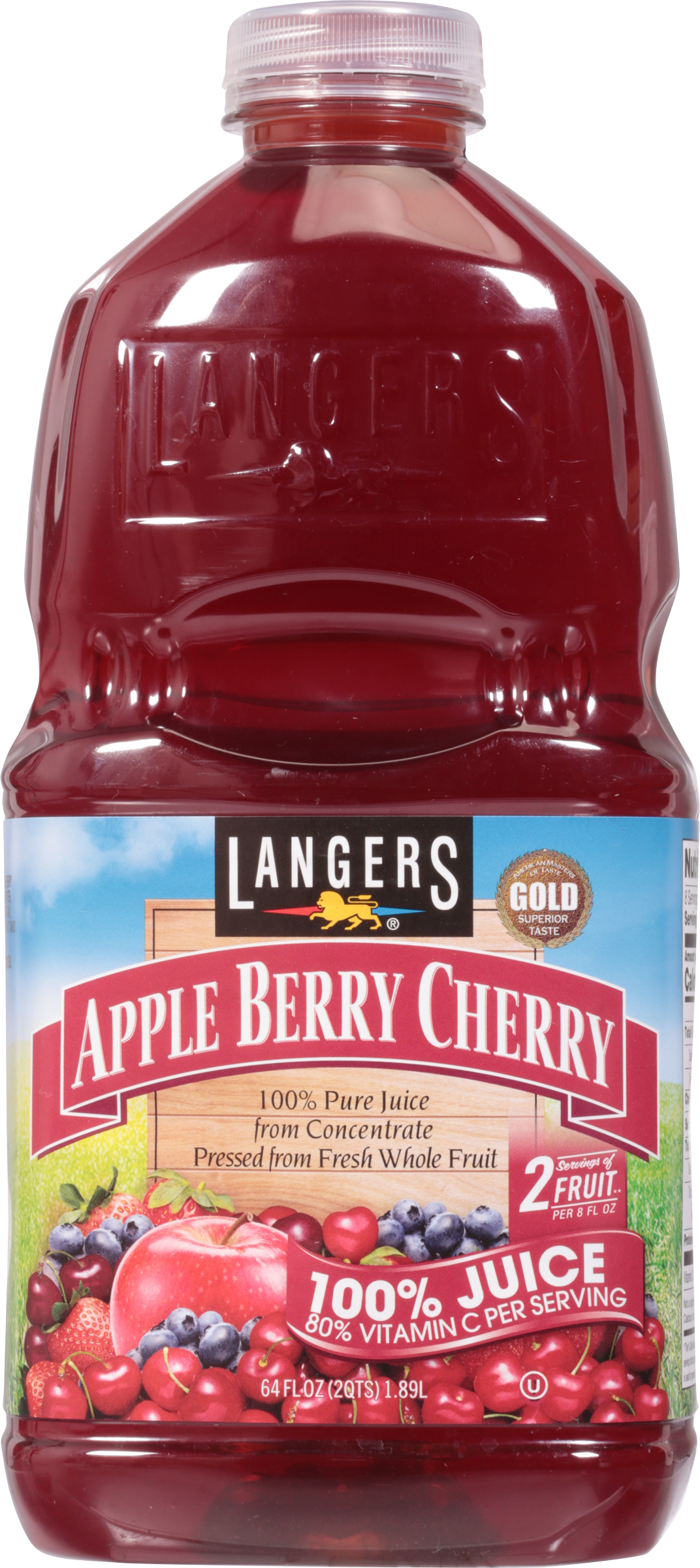 100% Juice, Apple Berry Cherry
