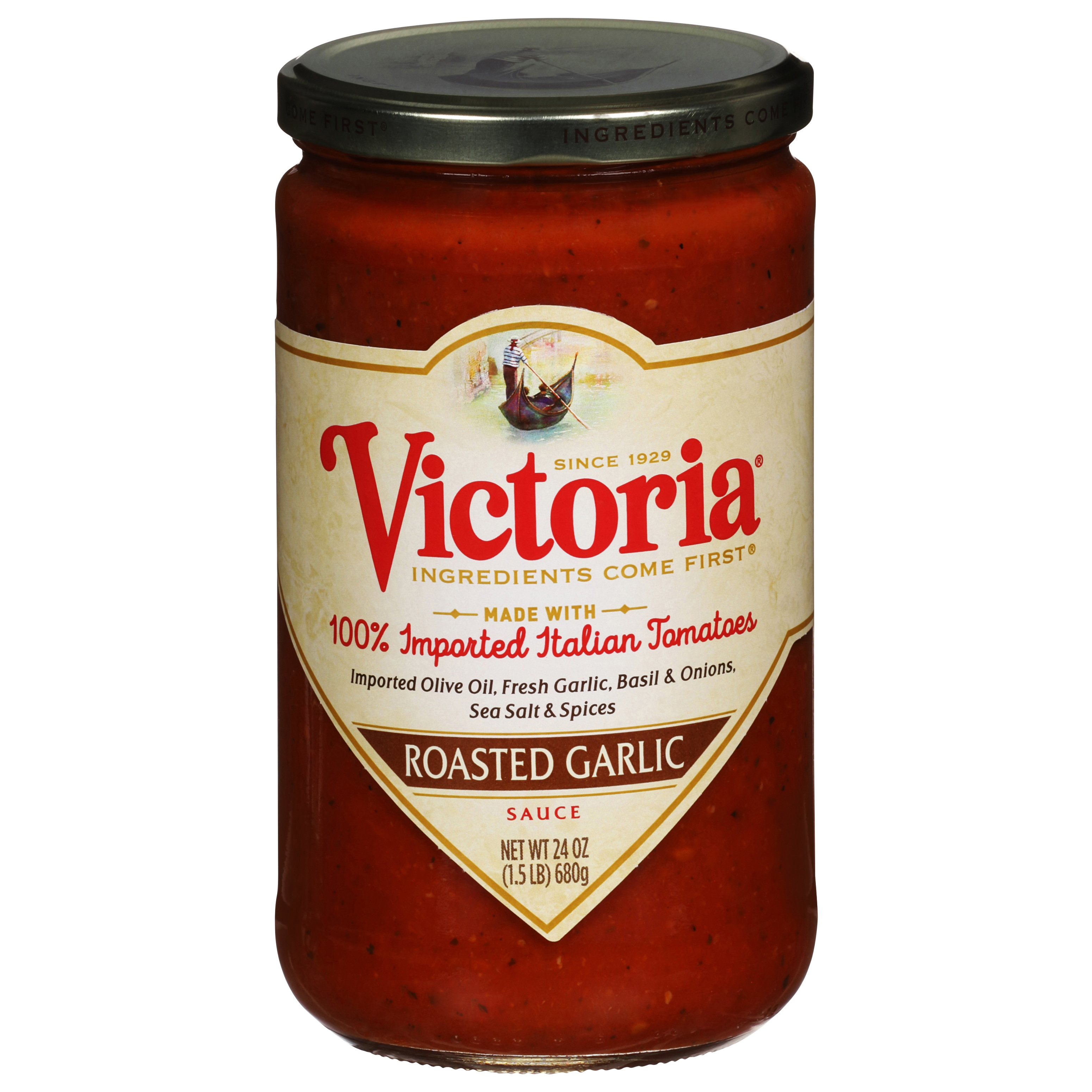 Victoria Roasted Garlic Sauce 24 Oz