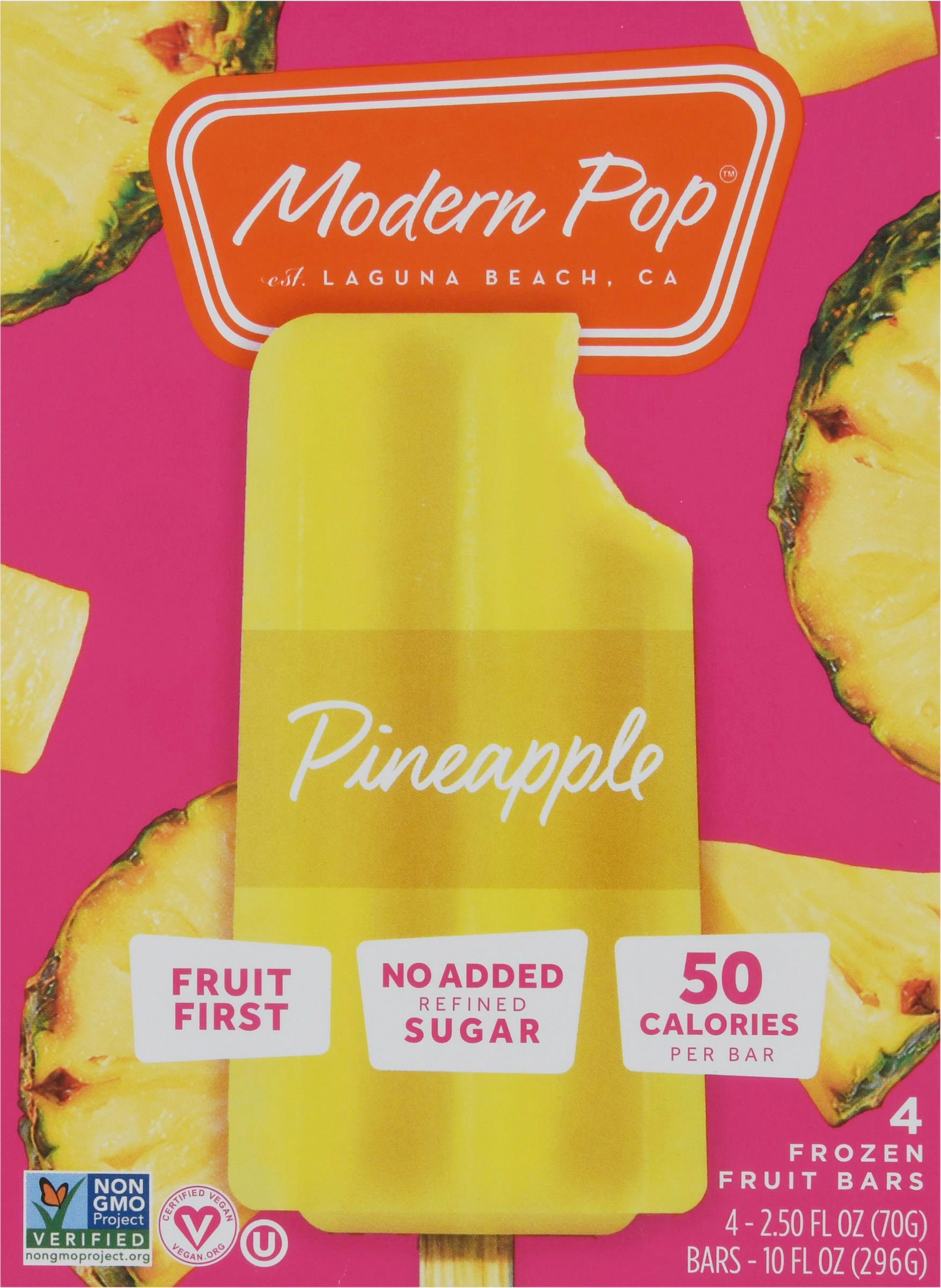 Frozen Fruit Bars, Pineapple