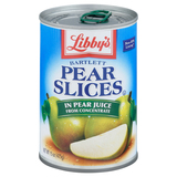 Libby's In Pear Juice Bartlett Pear Slices 15 Oz image