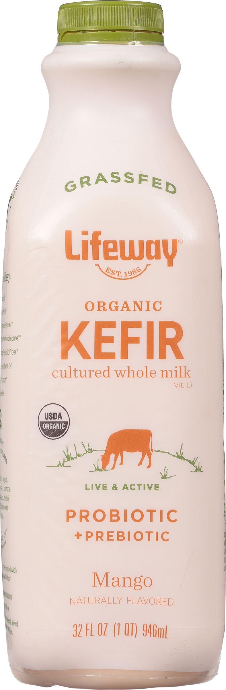 Kefir, Organic, Mango