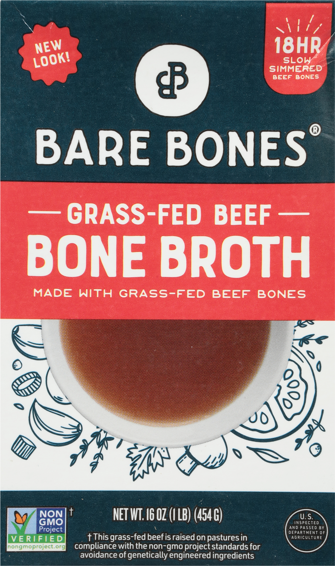 Bone Broth, Beef, Grass-Fed