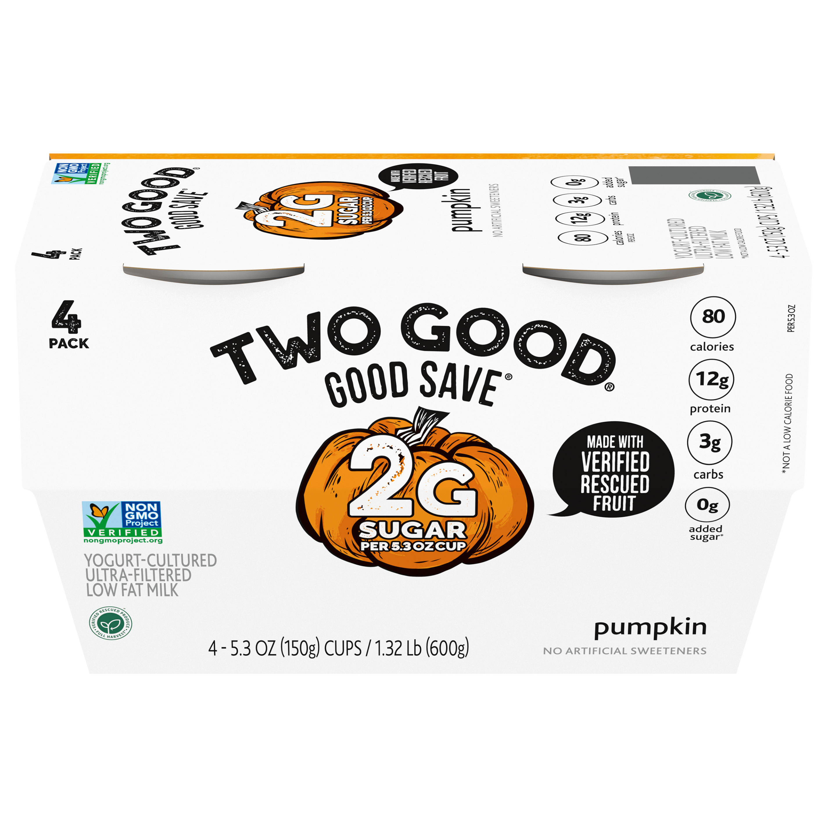 Yogurt, Pumpkin, 4 Pack