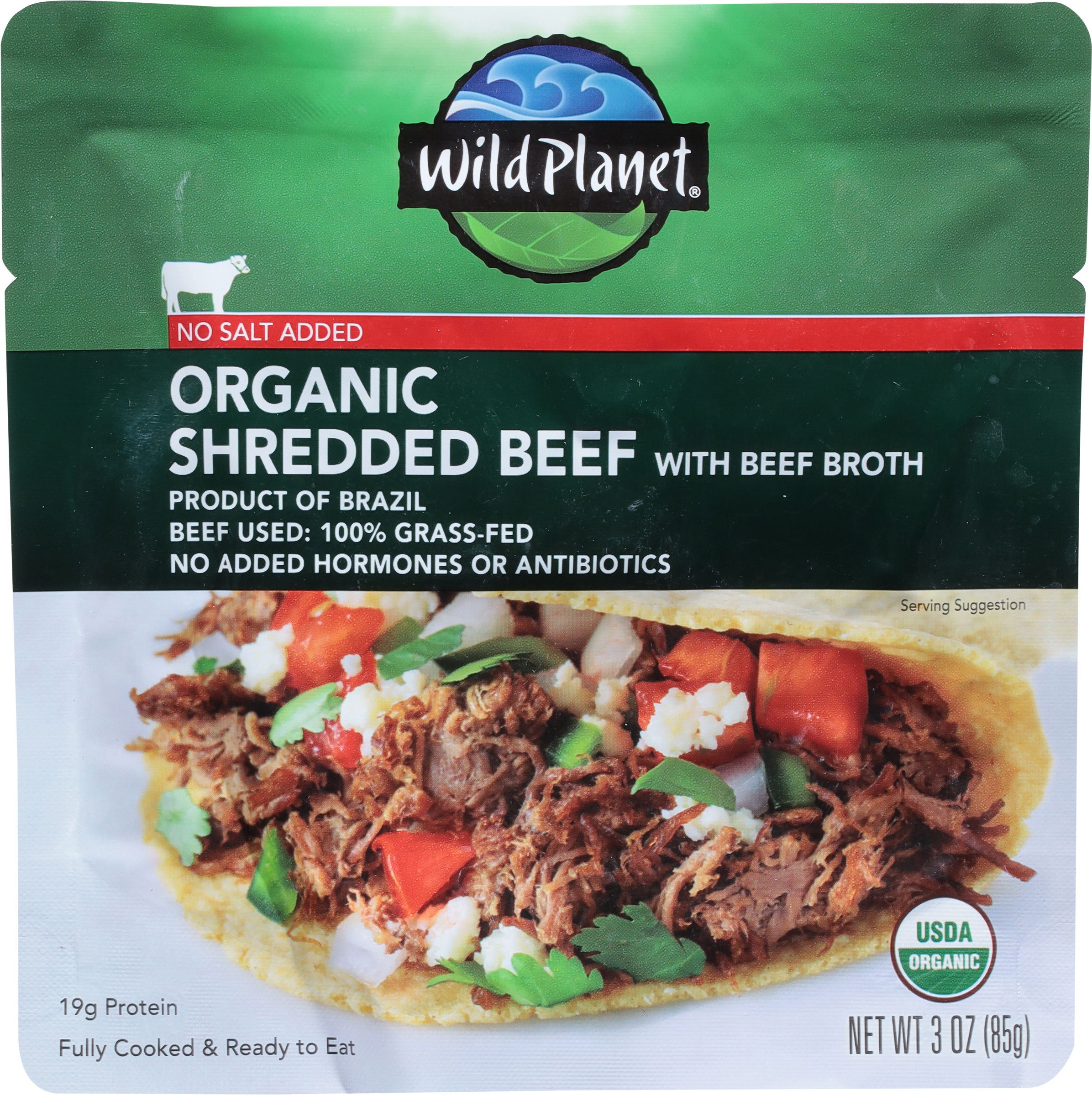 Beef, Organic, Shredded