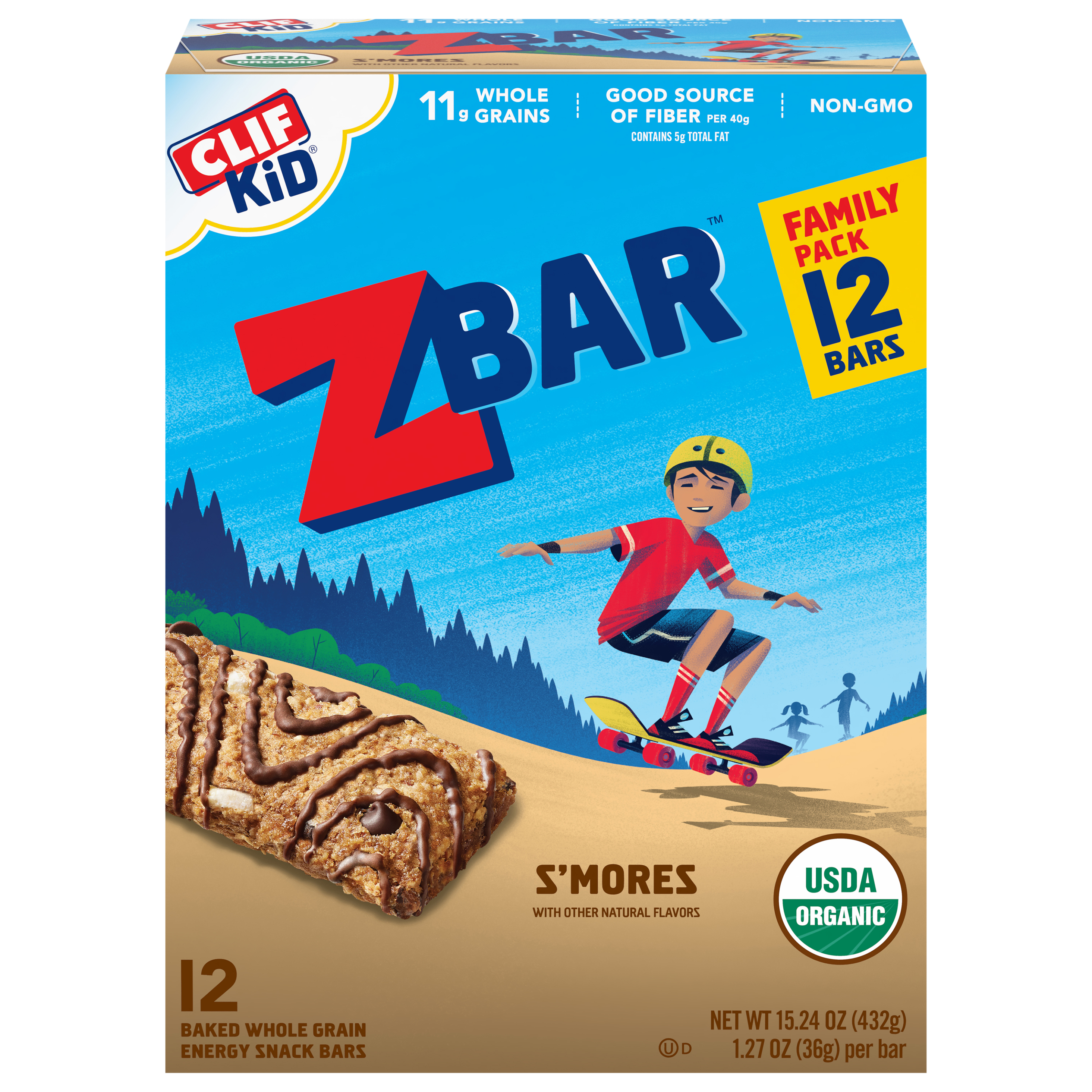 Energy Snack Bars, S'mores, Family Pack