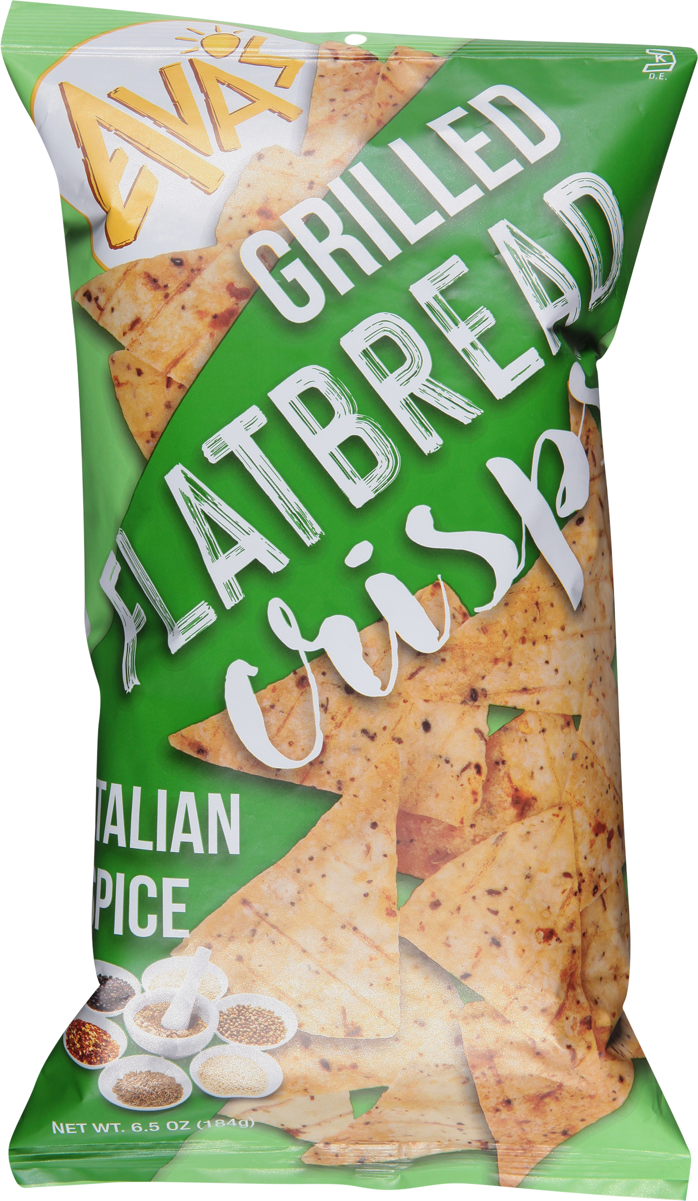 Flatbread Crisps, Italian Spice, Grilled