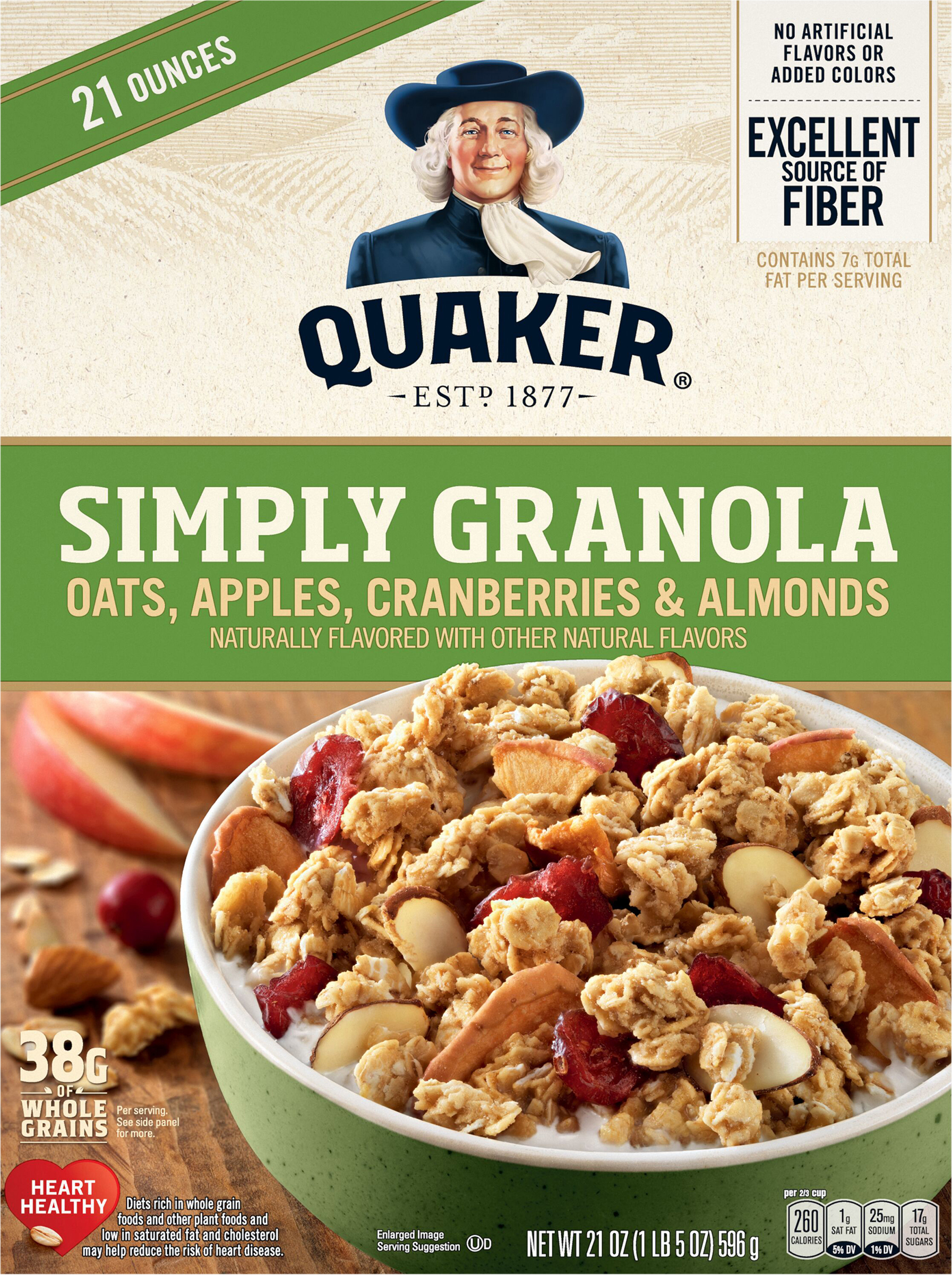 Simply Granola, Oats, Apples, Cranberries & Almonds