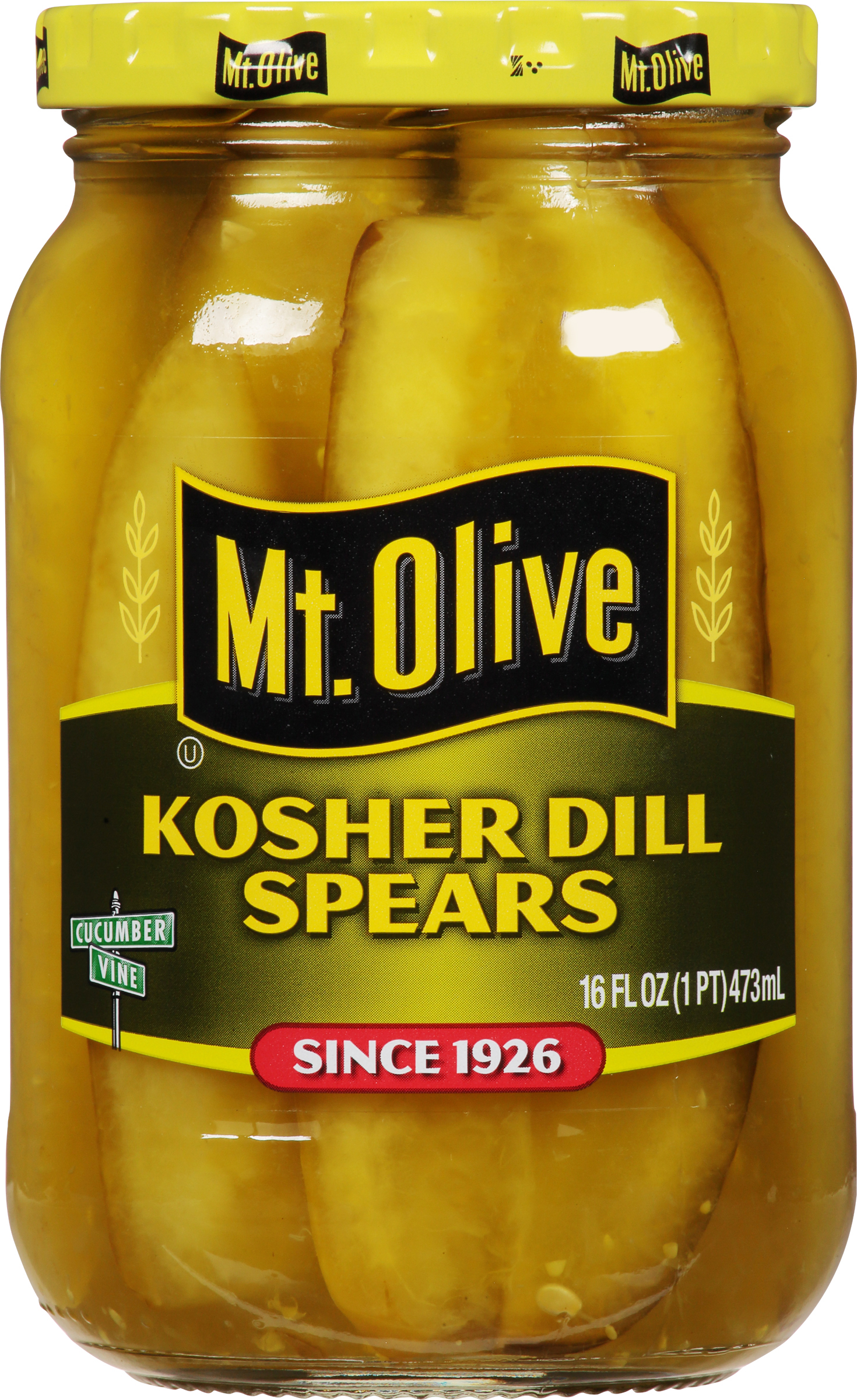 Pickles, Kosher Dill, Spears