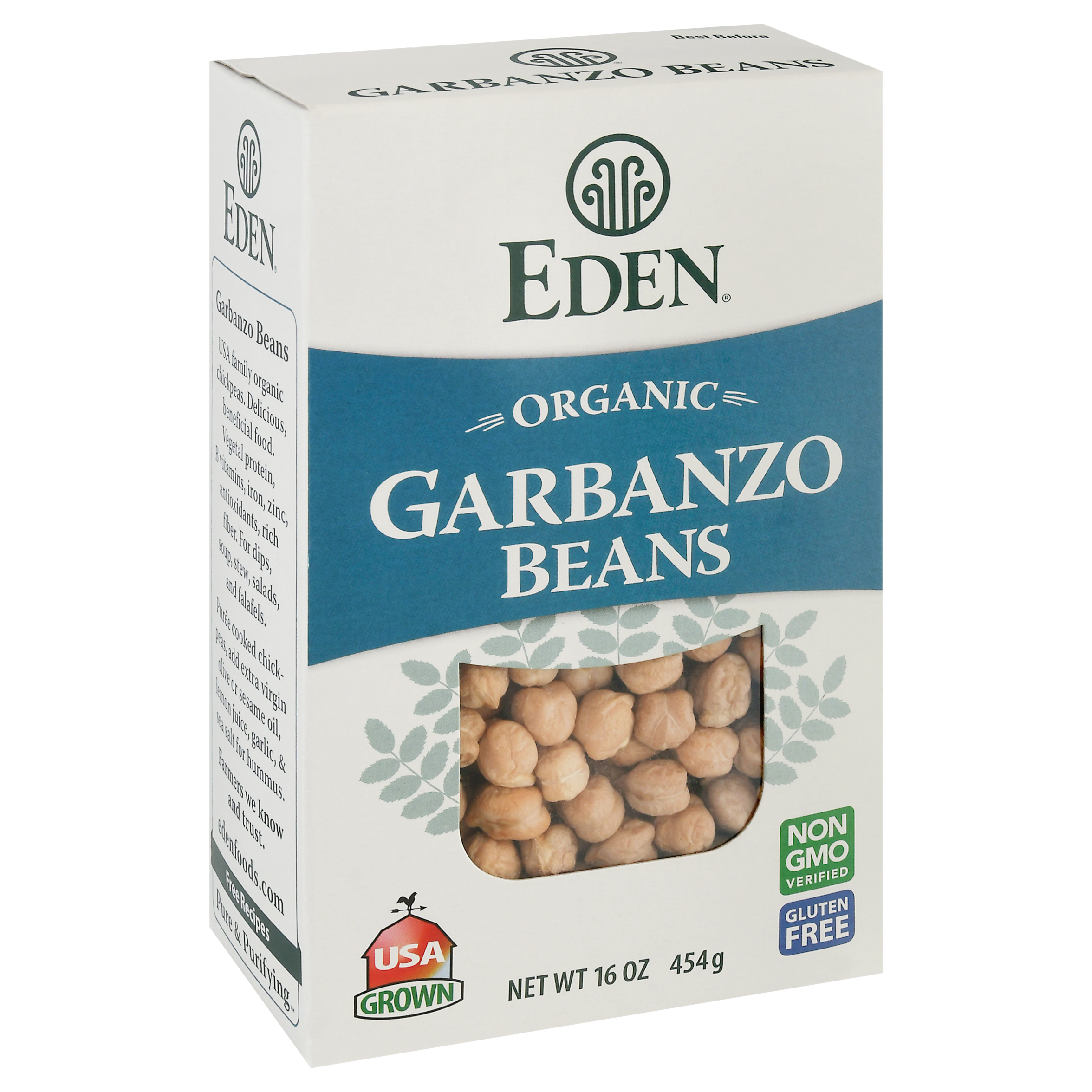 Eden Organic Garbanzo Beans 16 Oz