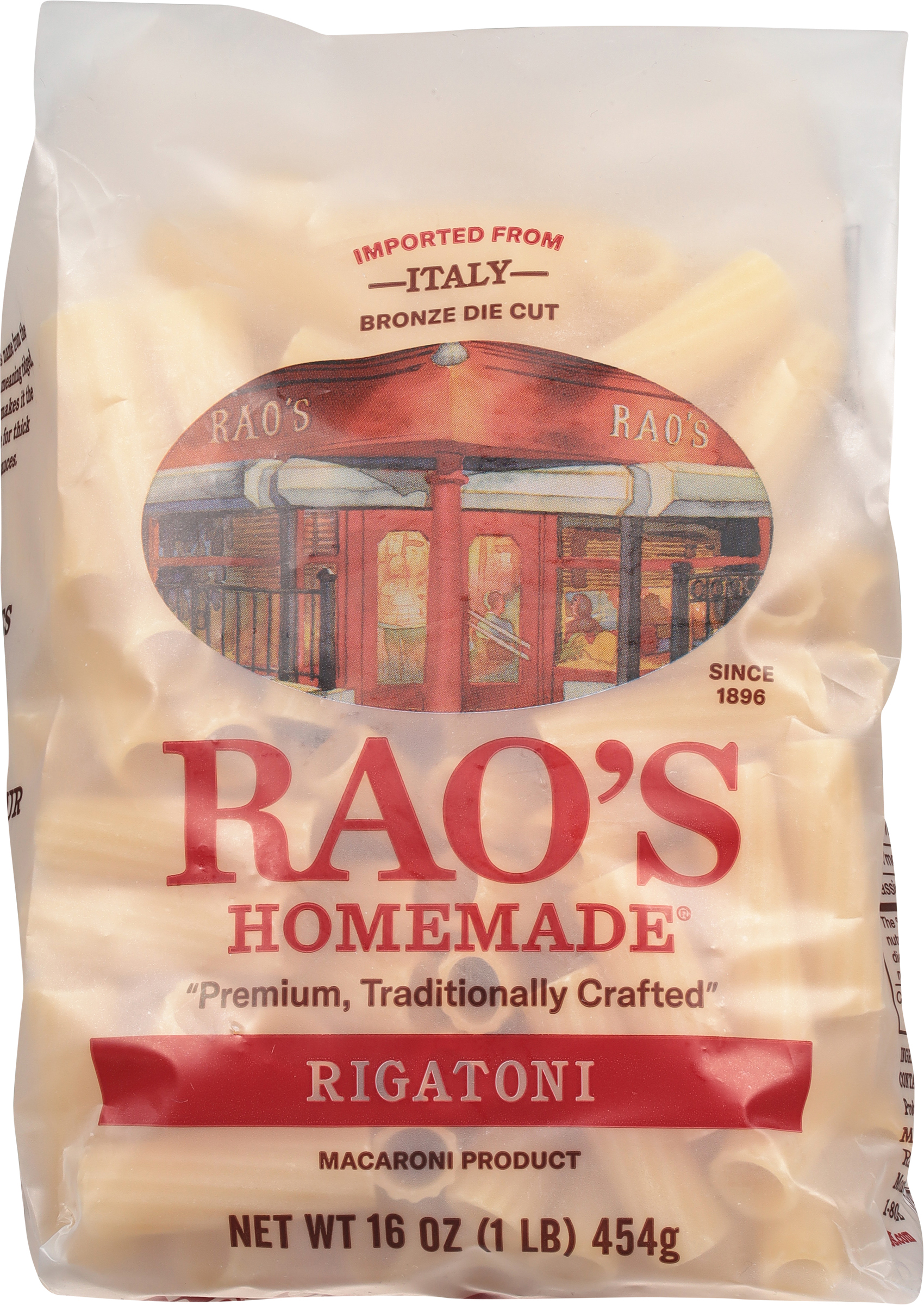 Rigatoni, Bronze Die Cut