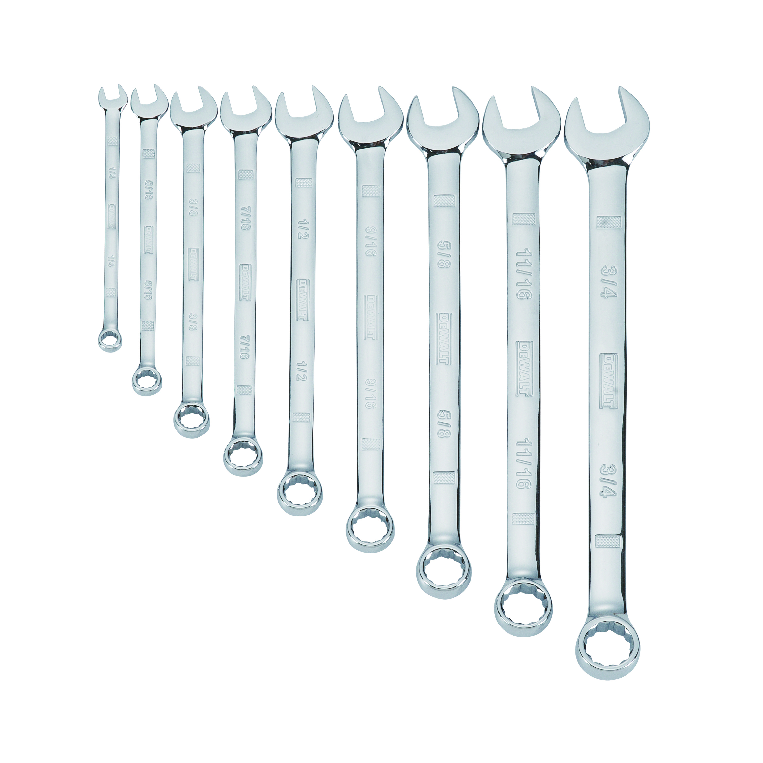 Dewalt sae combination online wrench set