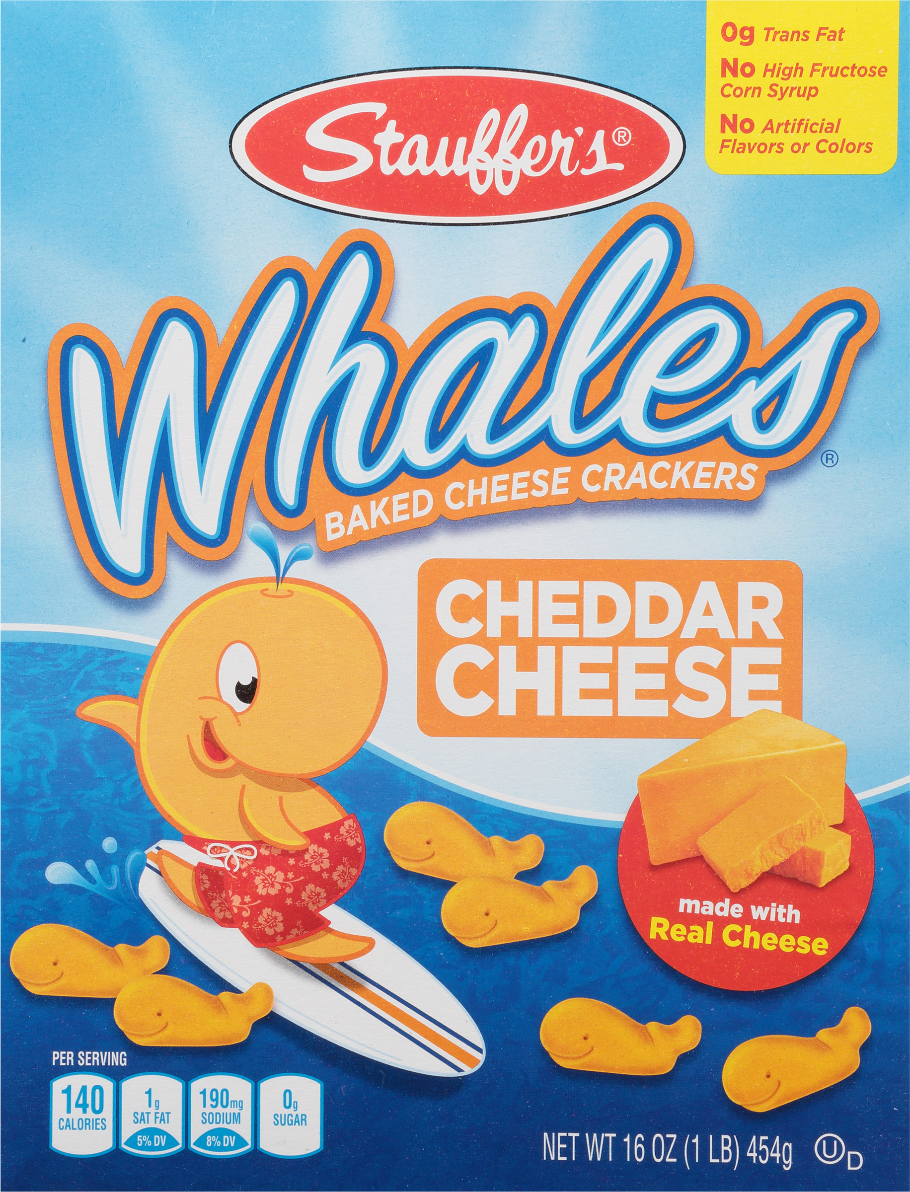 Crackers, Cheddar Cheese, Baked