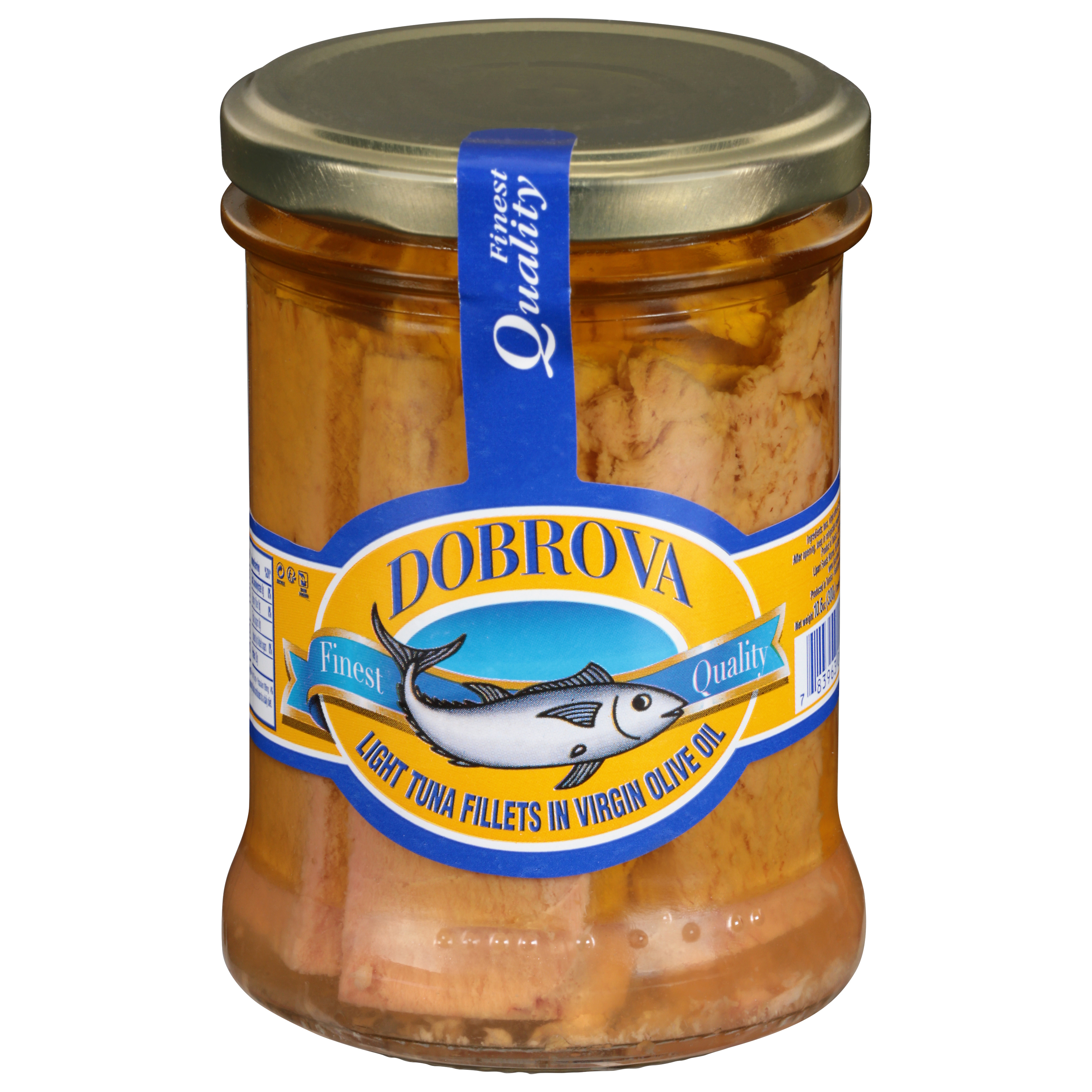 Dobrova Light Tuna Fillets In Virgin Olive Oil 10.6 Oz