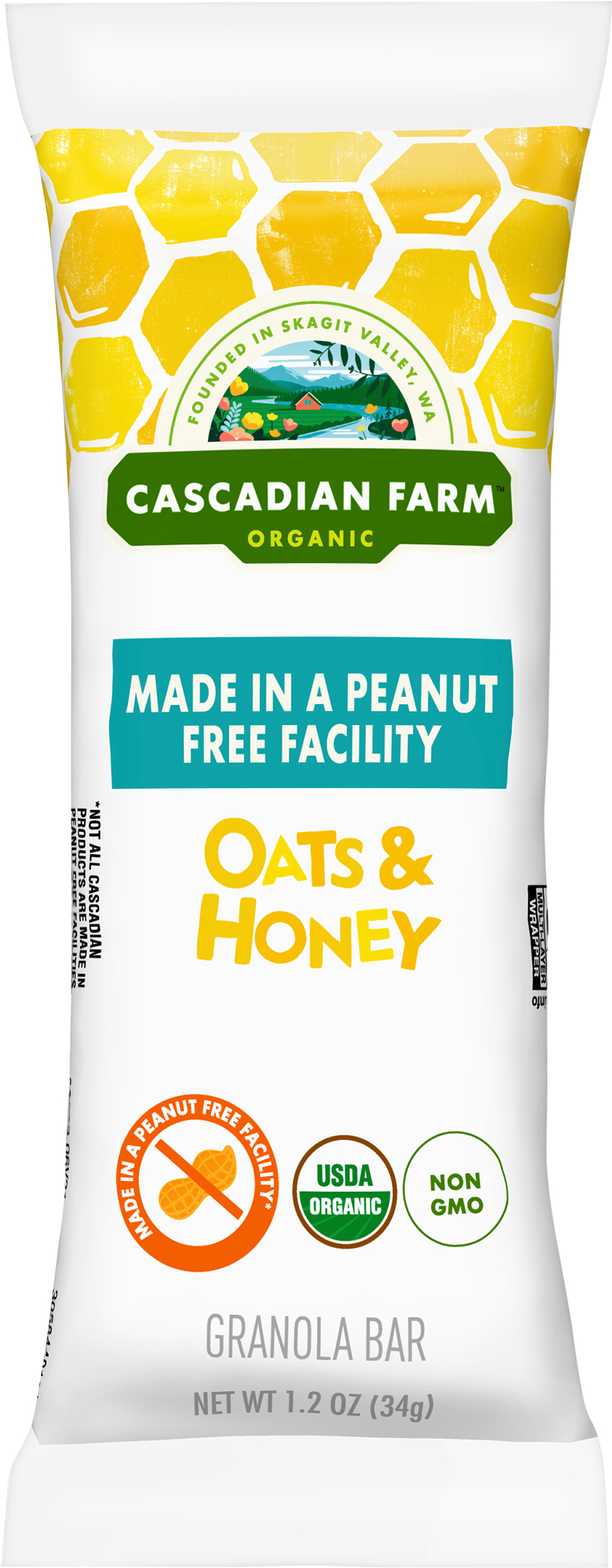 Granola Bar, Oats & Honey