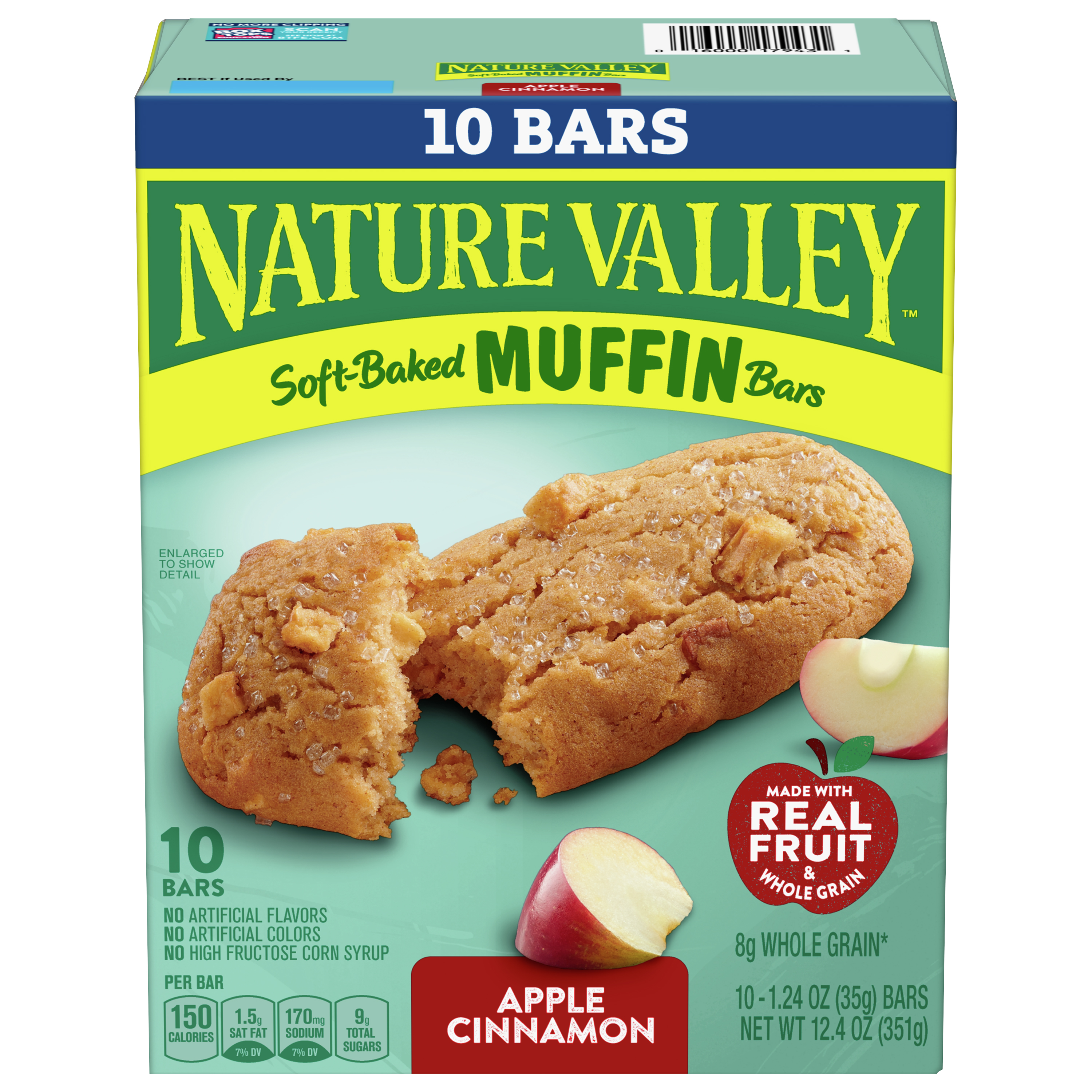 Muffin Bars, Apple Cinnamon, Soft-Baked