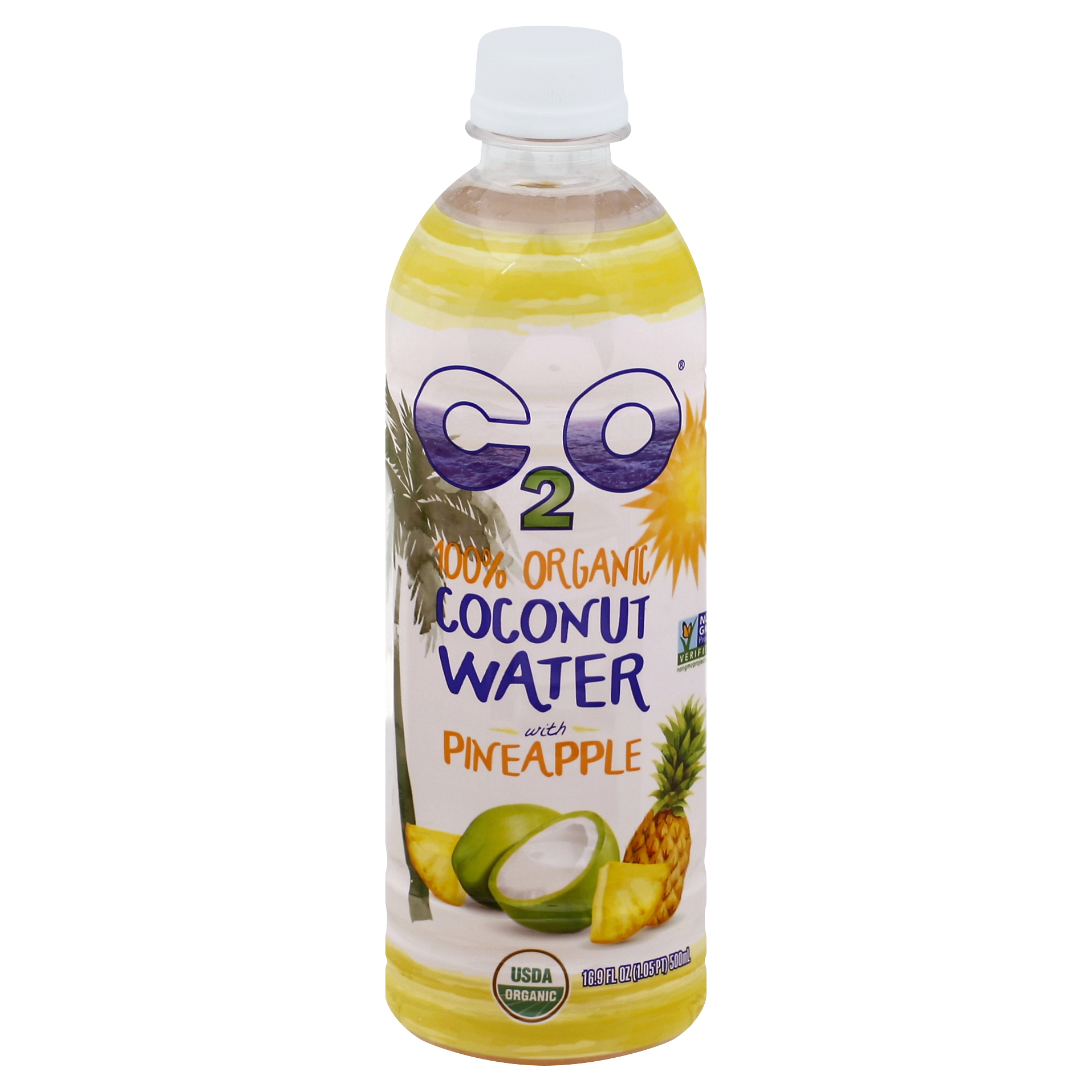 C2o Coconut Water 16.9 Oz