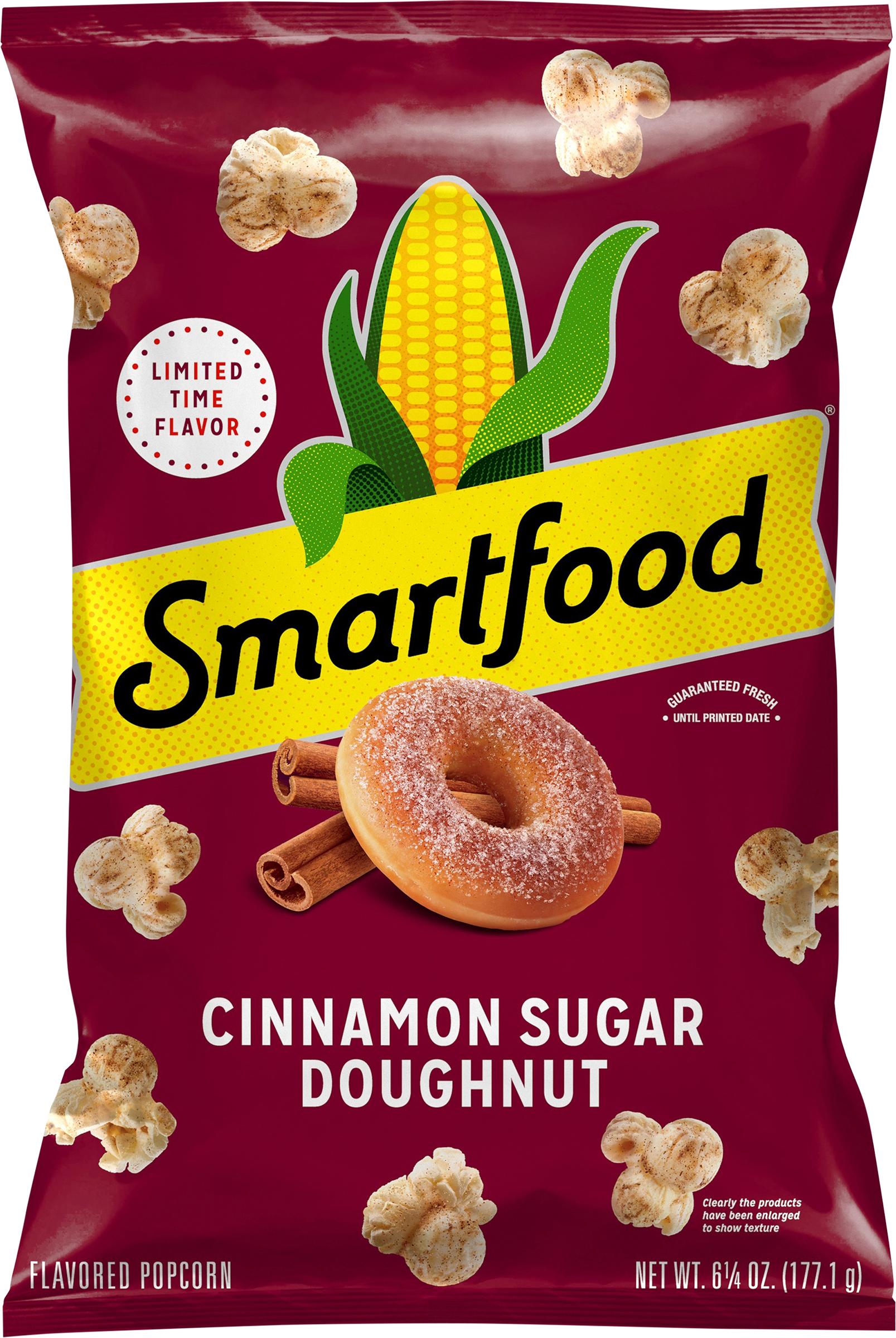 Flavored Popcorn, Cinnamon Sugar Doughnut