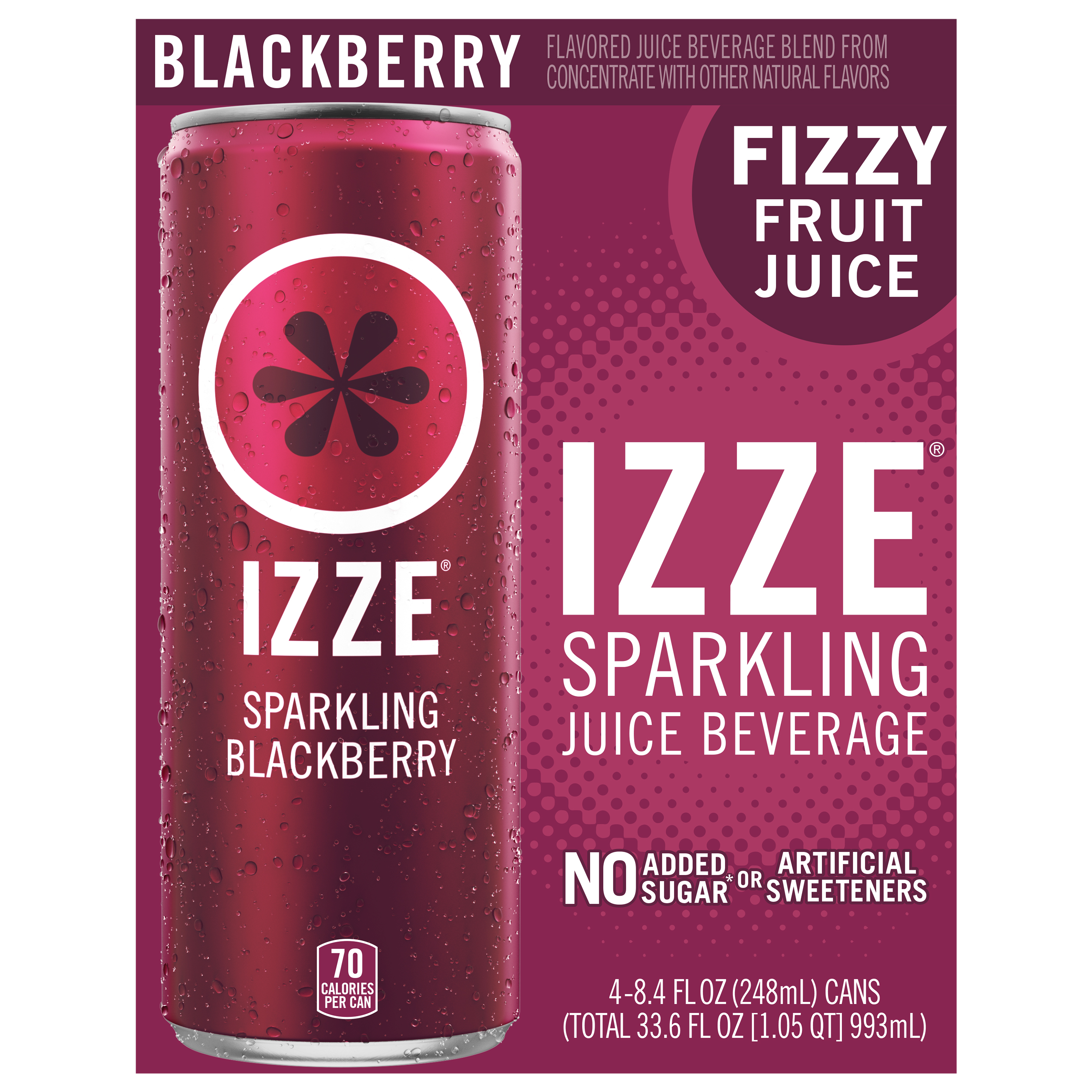 Juice Beverage, Blackberry, Sparkling