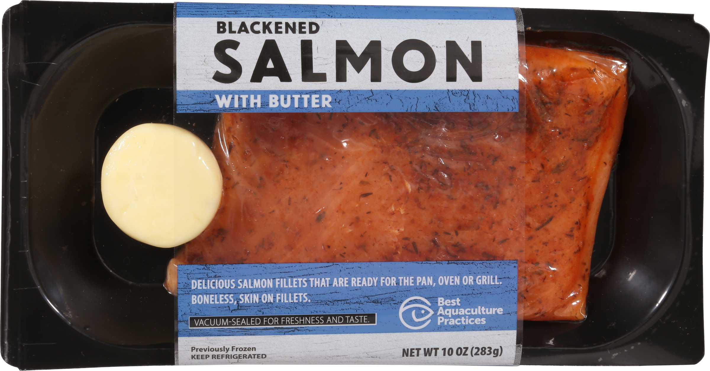 Salmon, Blackened