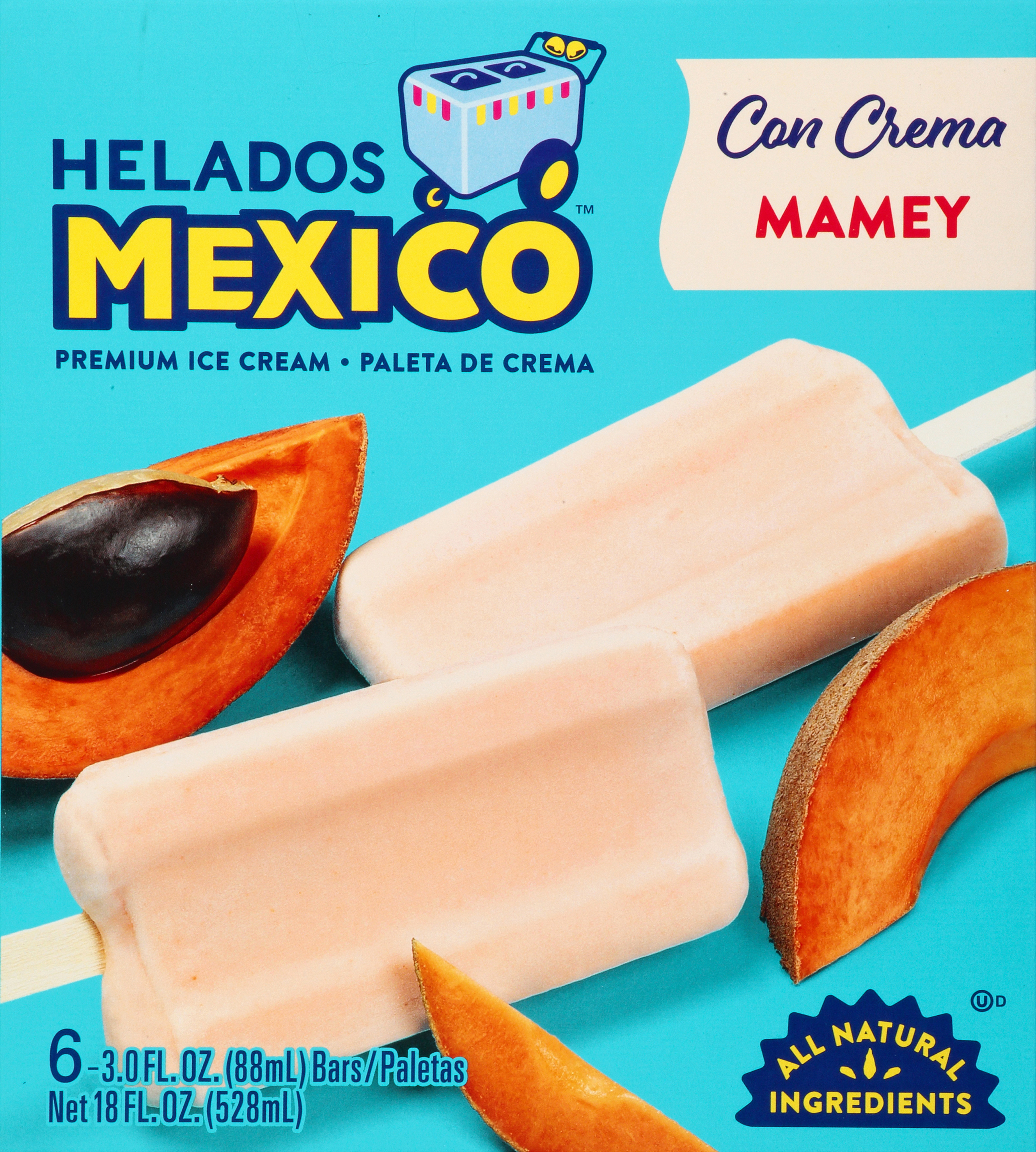 Ice Cream Bars, Premium, Mamey