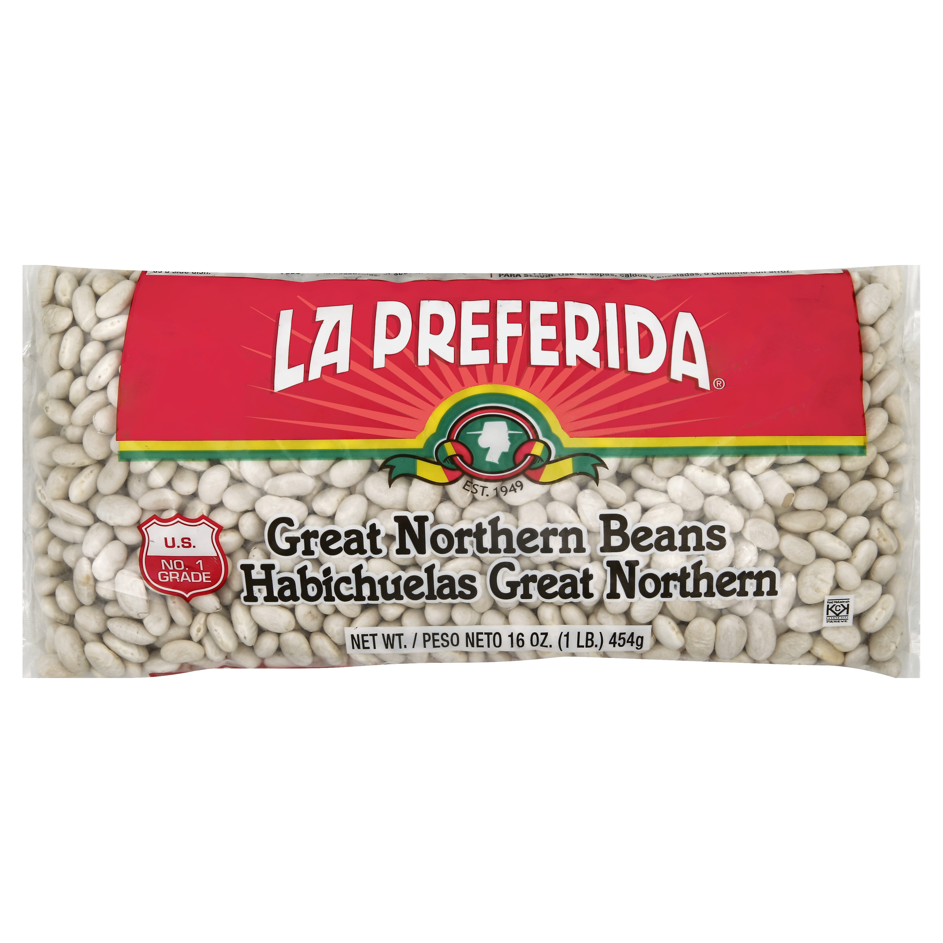 La Preferida Great Northern Beans 16 Oz