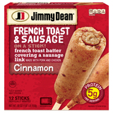 French Toast & Sausage, Cinnamon, On a Stick image