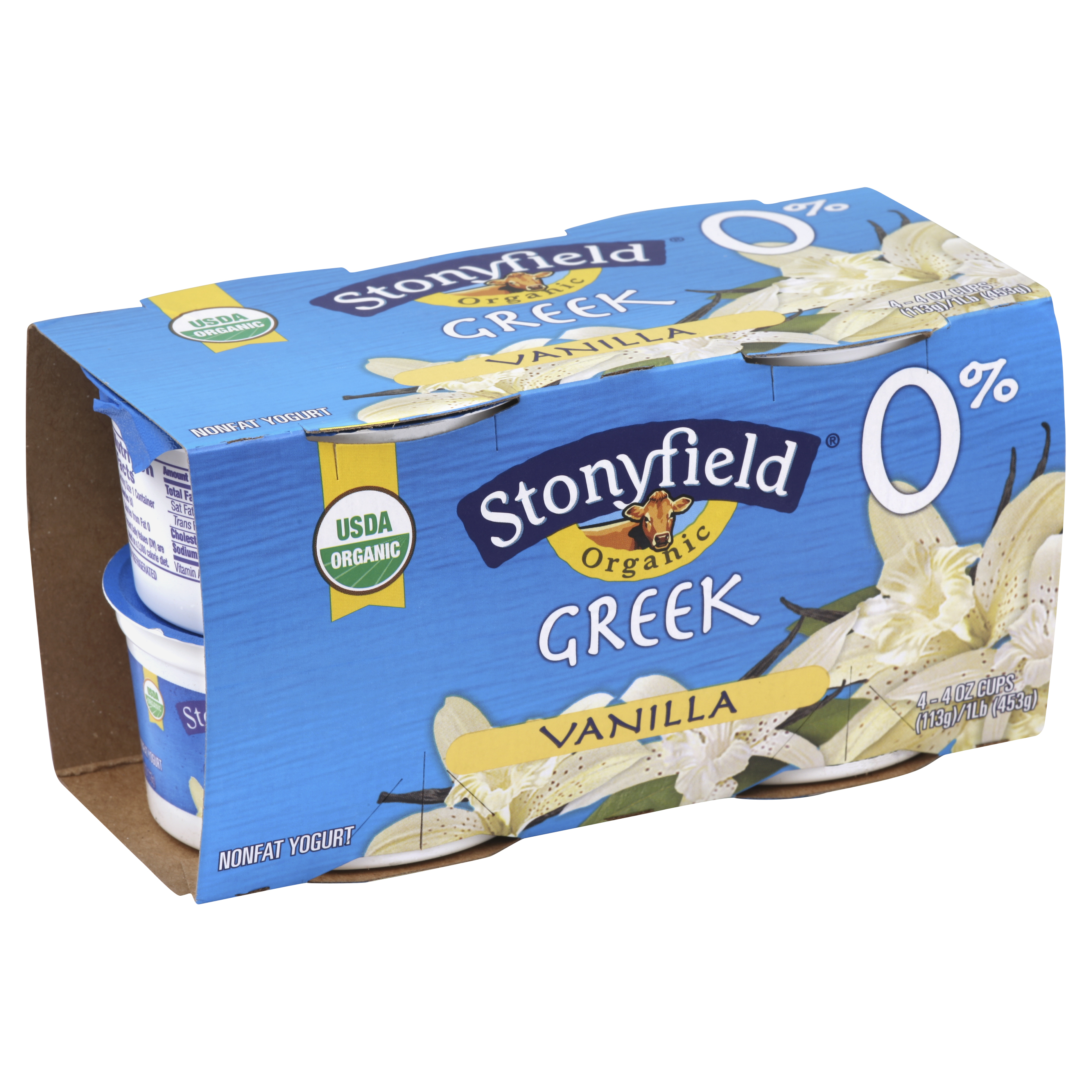 Stonyfield Farm Yogurt 4 Ea