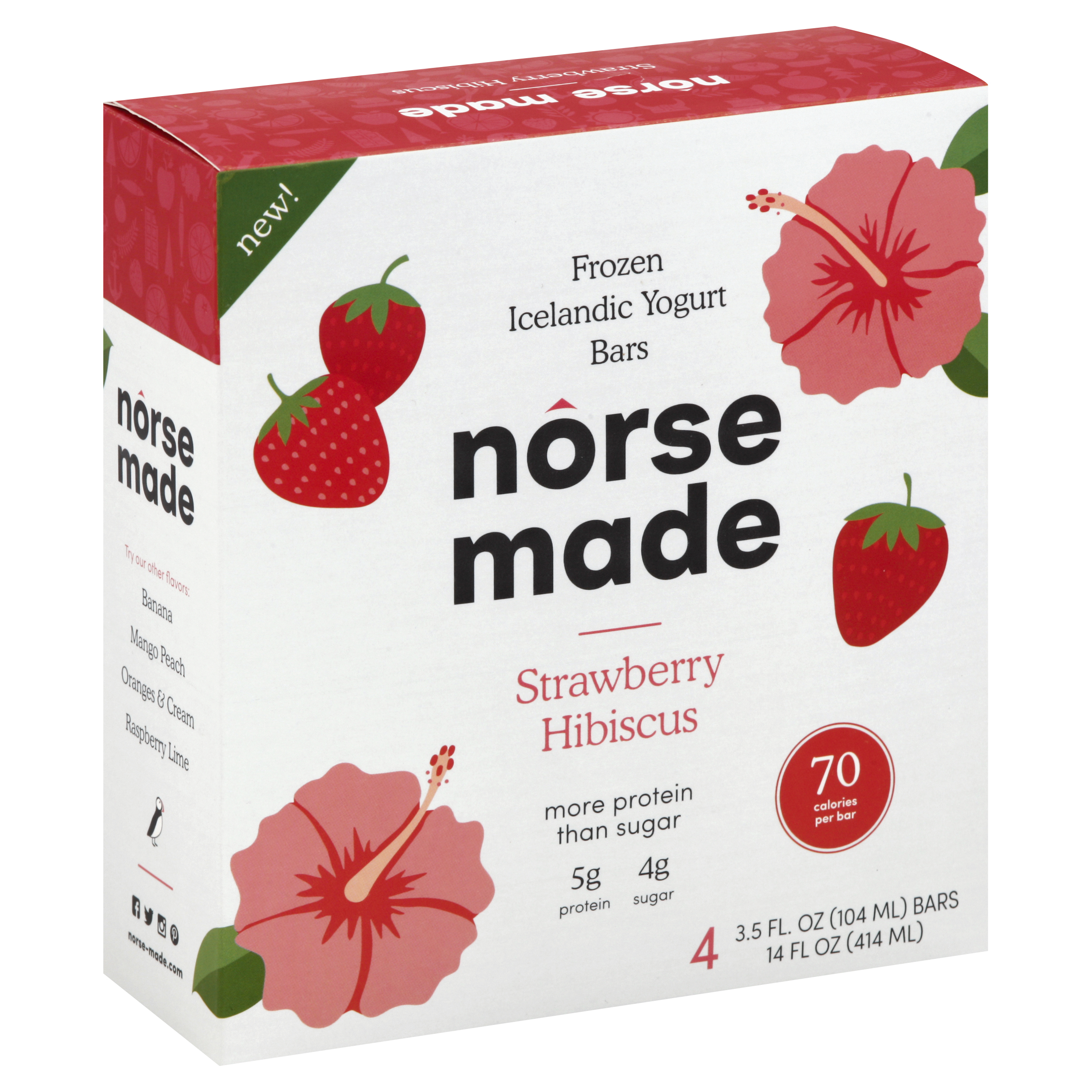 Norse Made Yogurt Bars 4 Ea