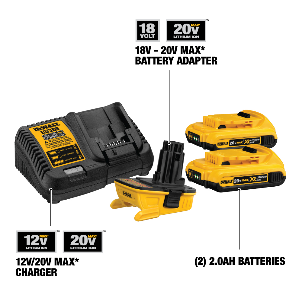 Dewalt 18v max battery sale