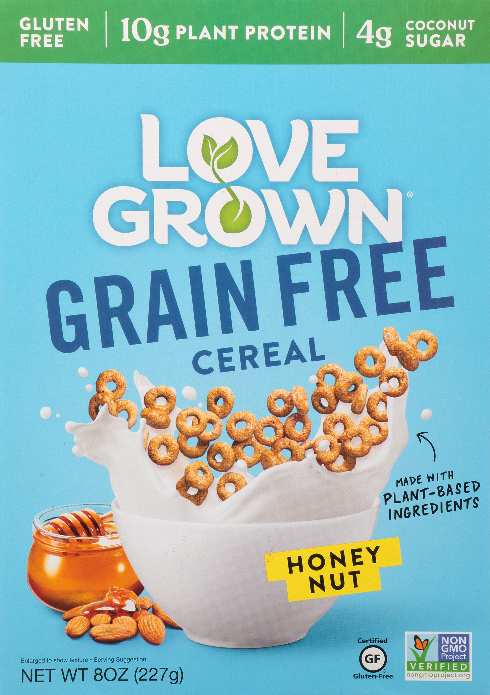 Cereal, Grain Free, Honey Nut