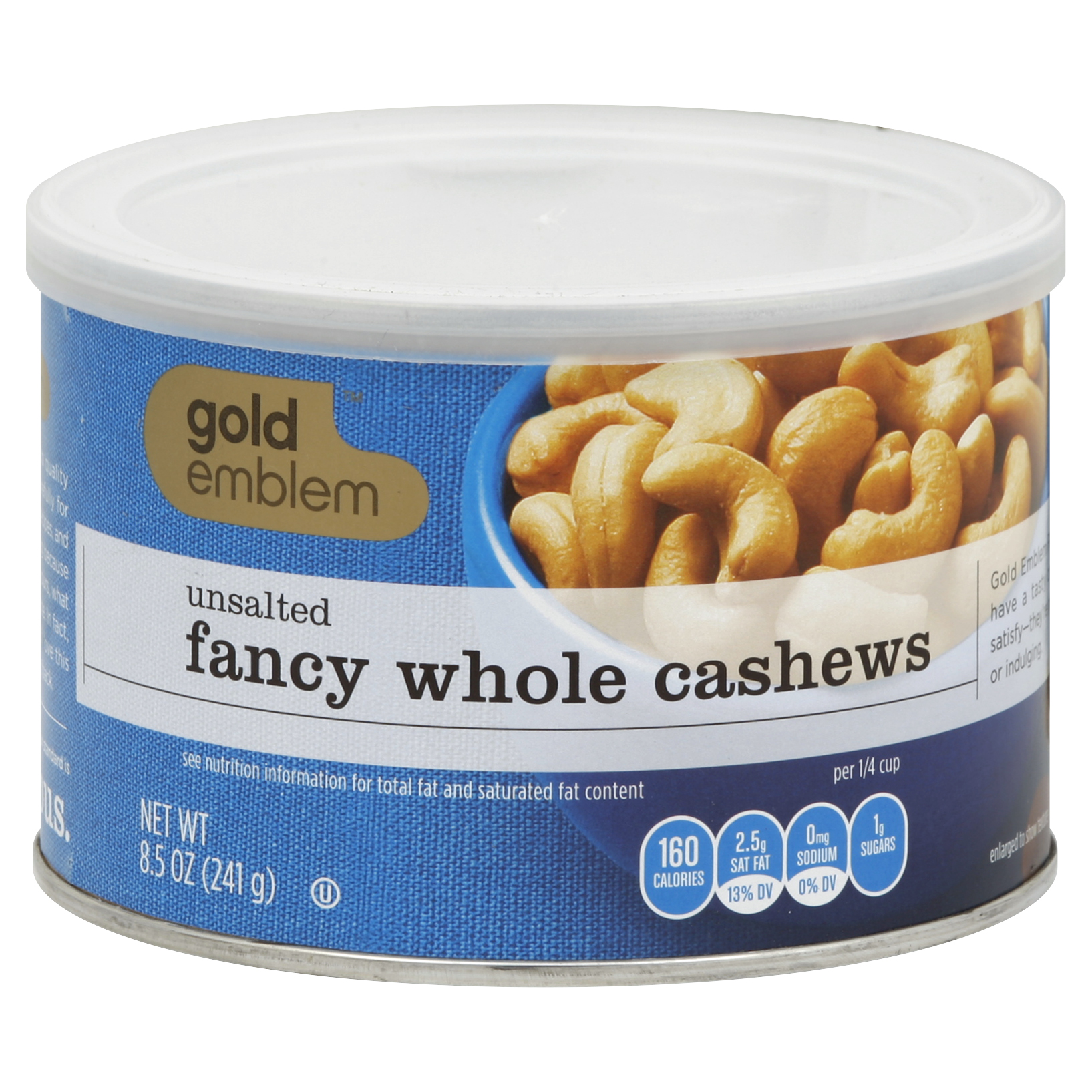 Gold Emblem Cashews 8.5 Oz