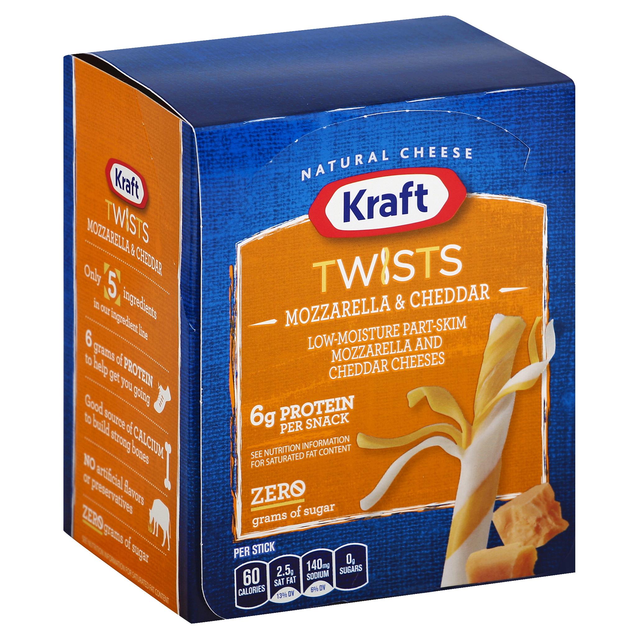 Kraft Natural Cheese Twists 1 Ea
