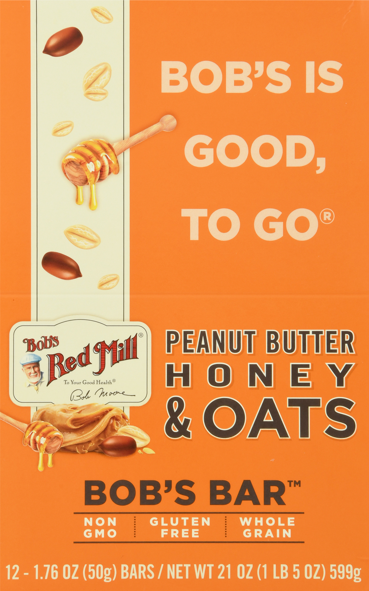 Bob's Bar, Peanut Butter Honey & Oats