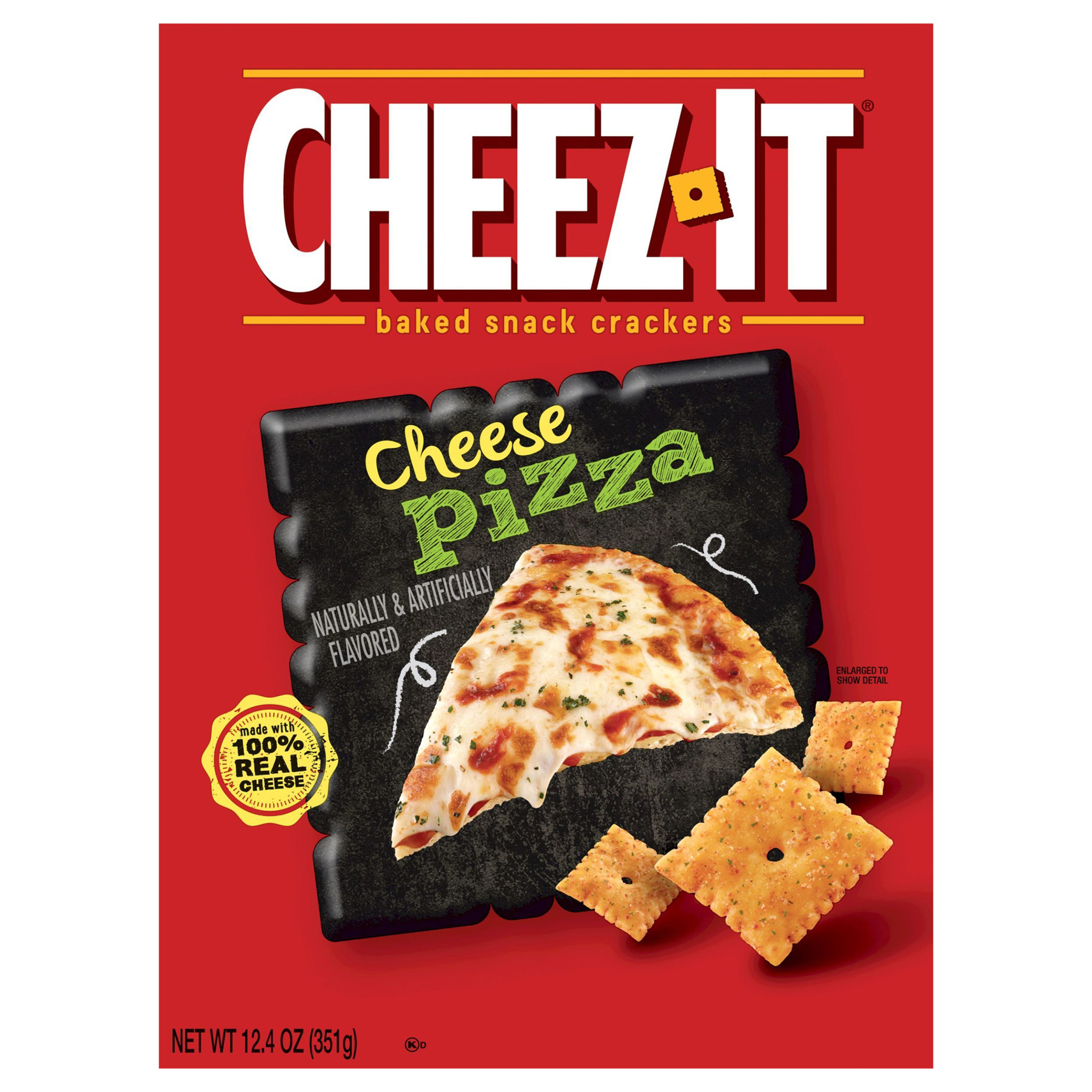 Baked Snack Crackers, Cheese Pizza