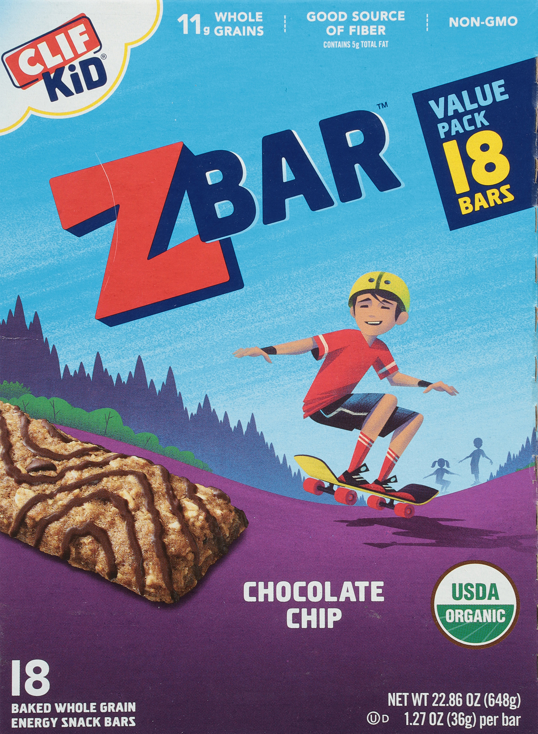 Energy Snack Bars, Chocolate Chip, Value Pack
