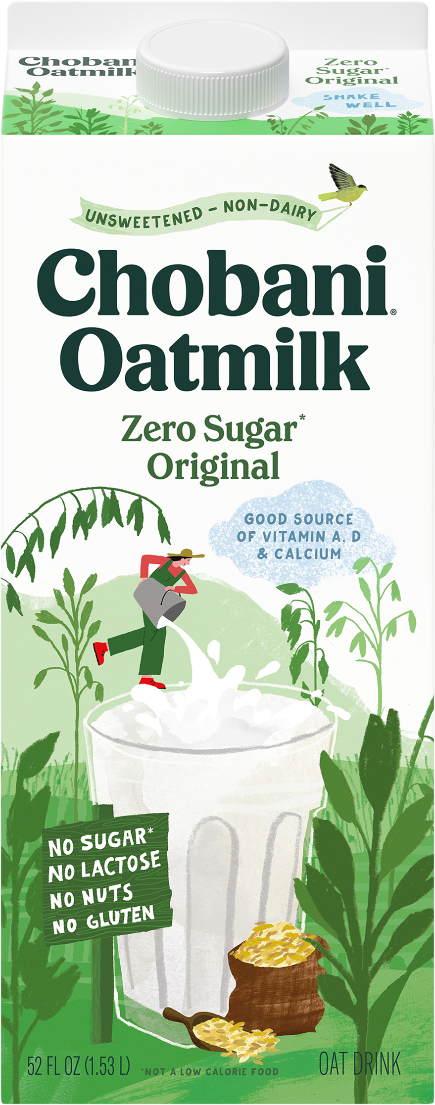 Oatmilk, Zero Sugar, Original