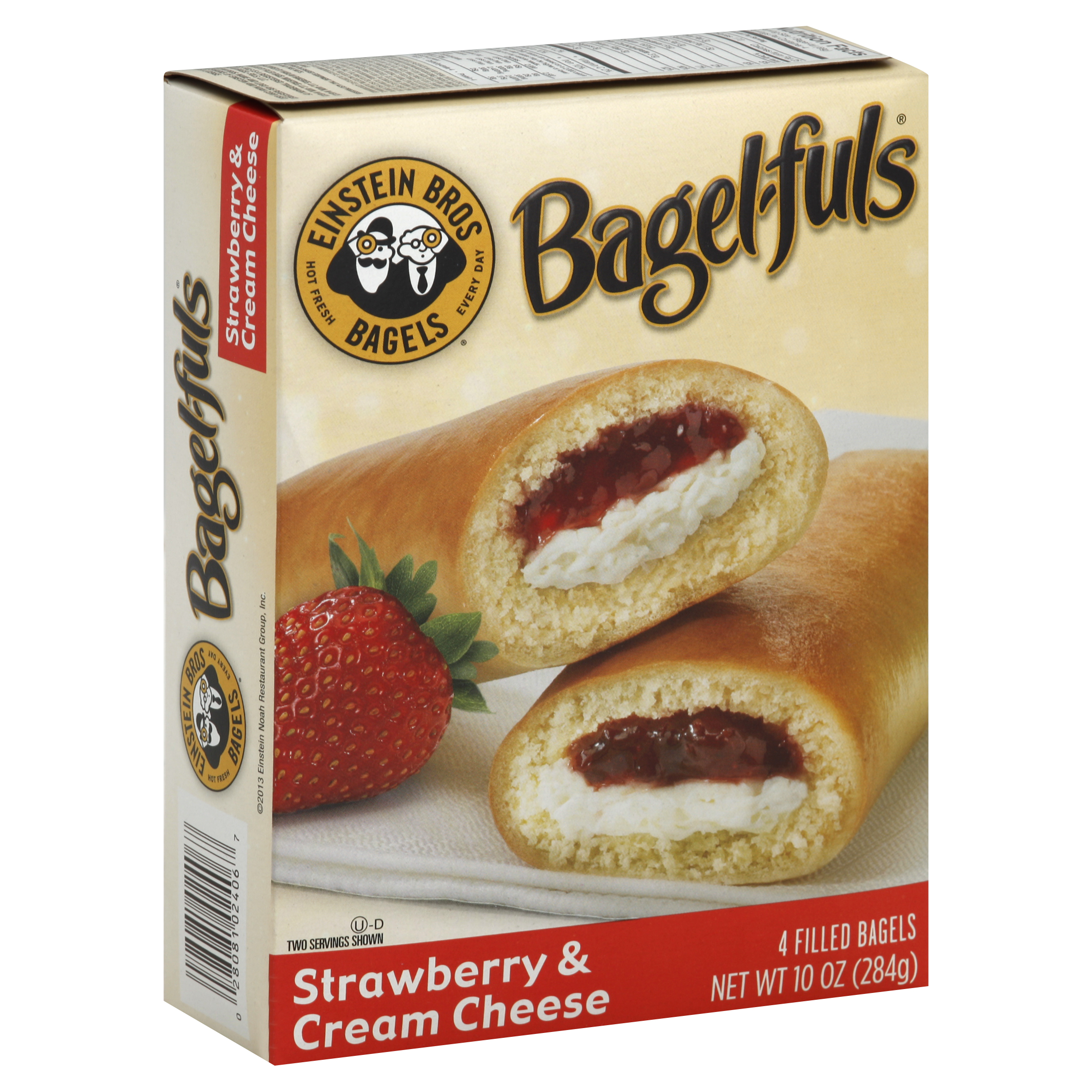 Einstein Bros Filled Bagels 4 Ea