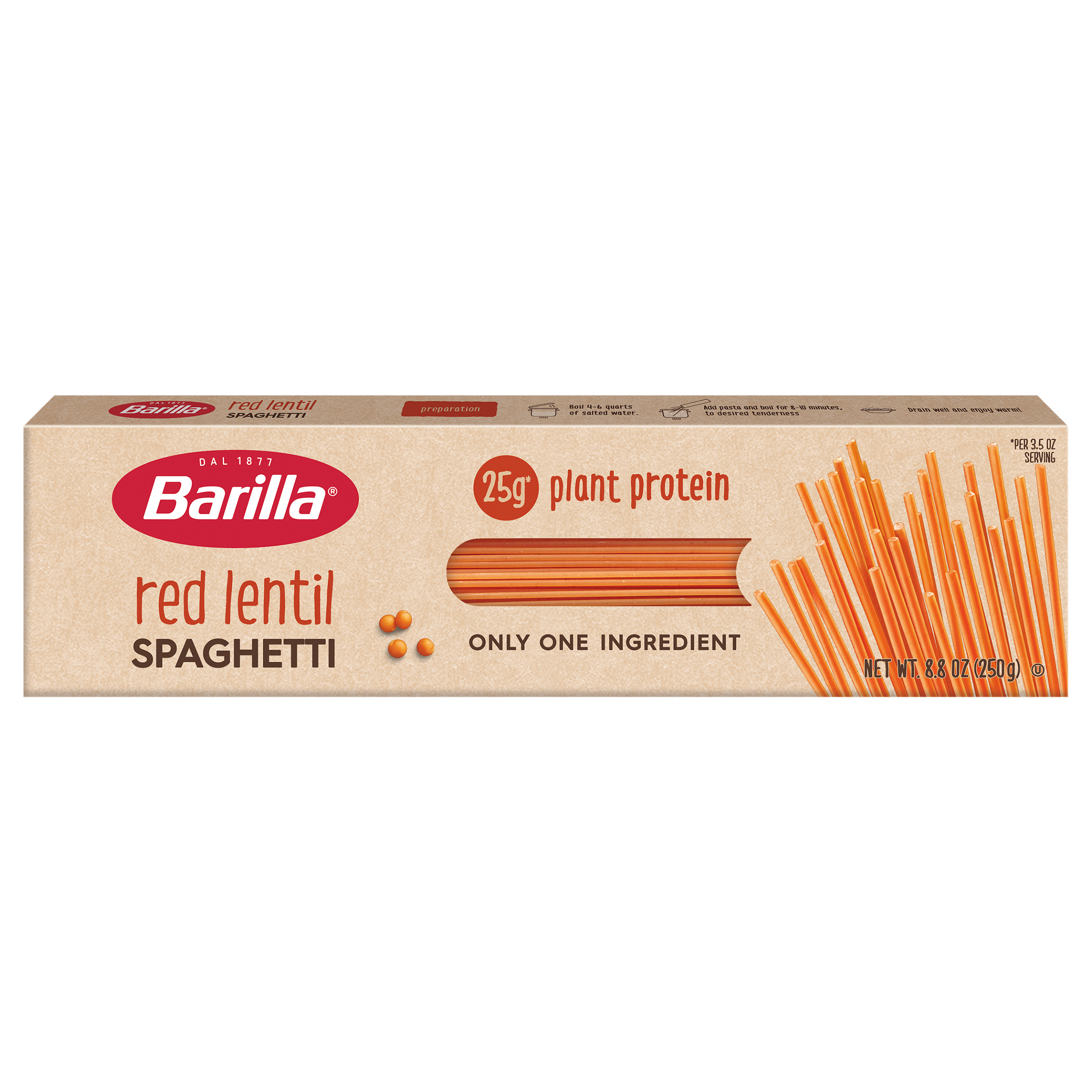 Spaghetti, Red Lentil