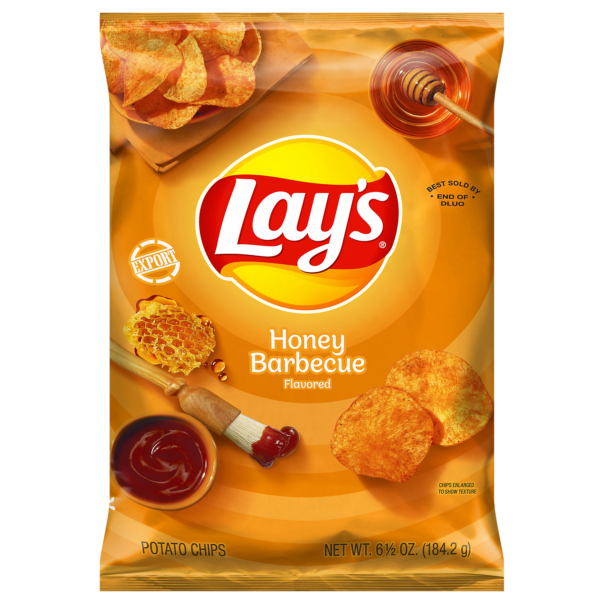 Potato Chips, Honey Barbecue Flavored